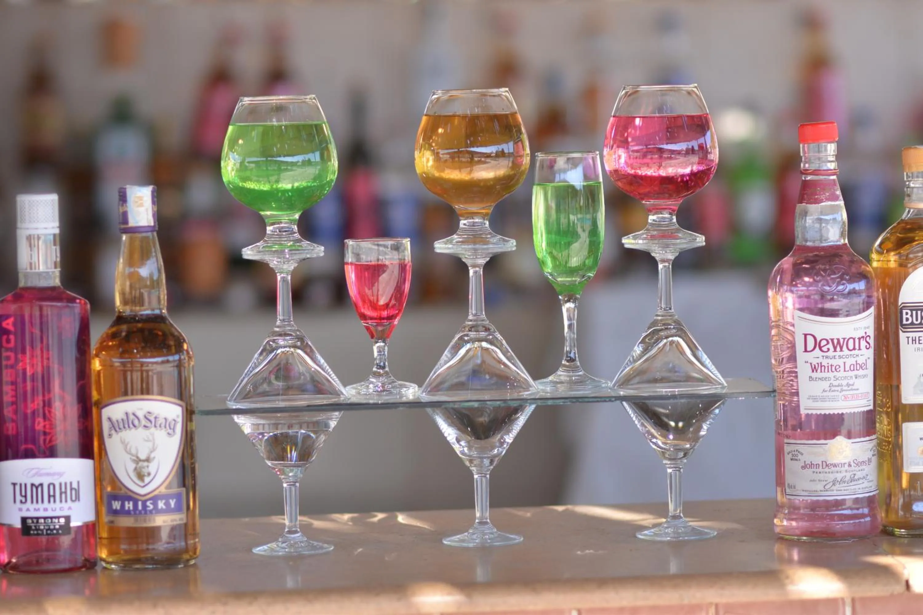 Drinks in Sharm Cliff Hotel