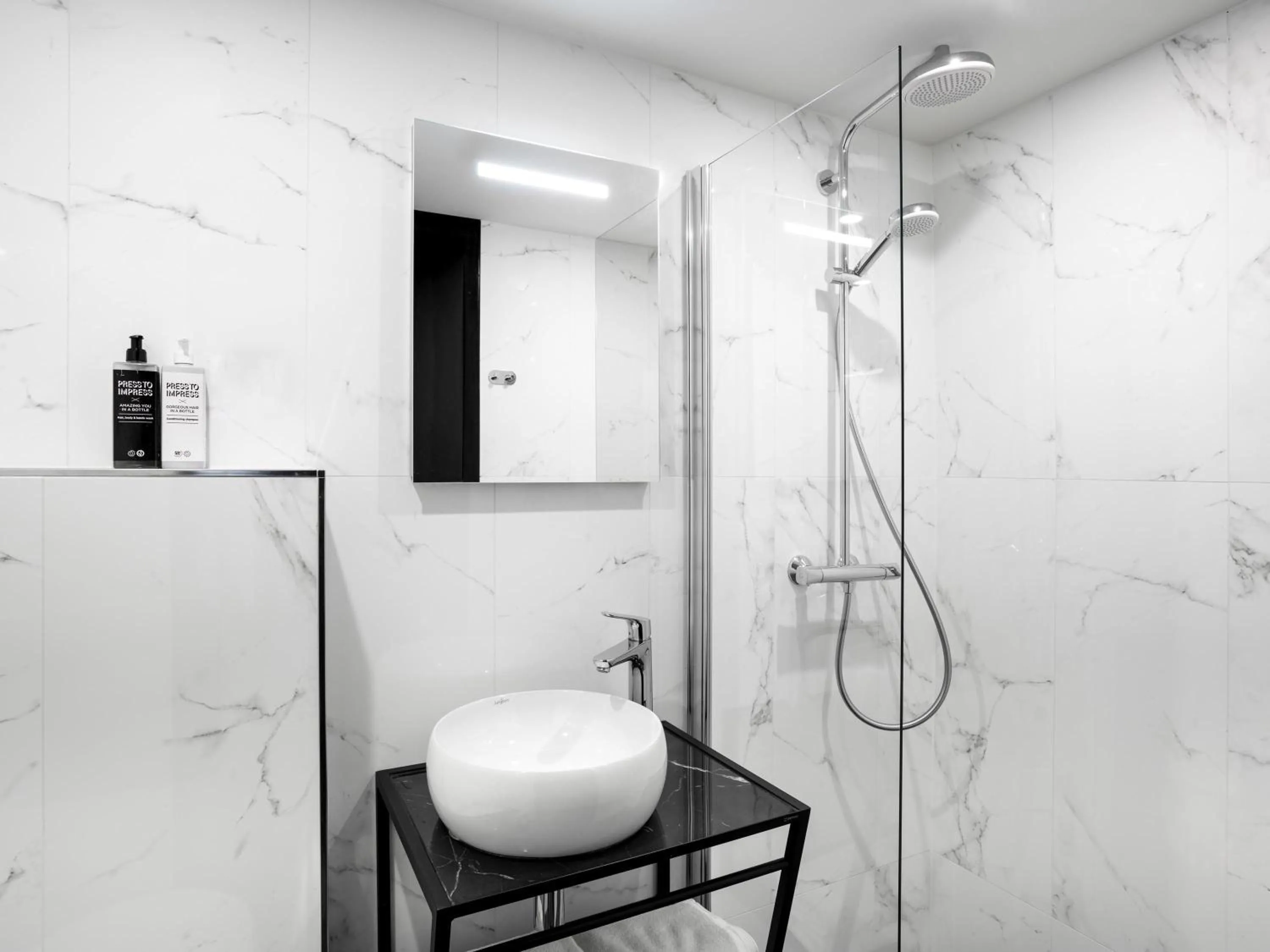 Bathroom in ibis Styles Amsterdam Amstel