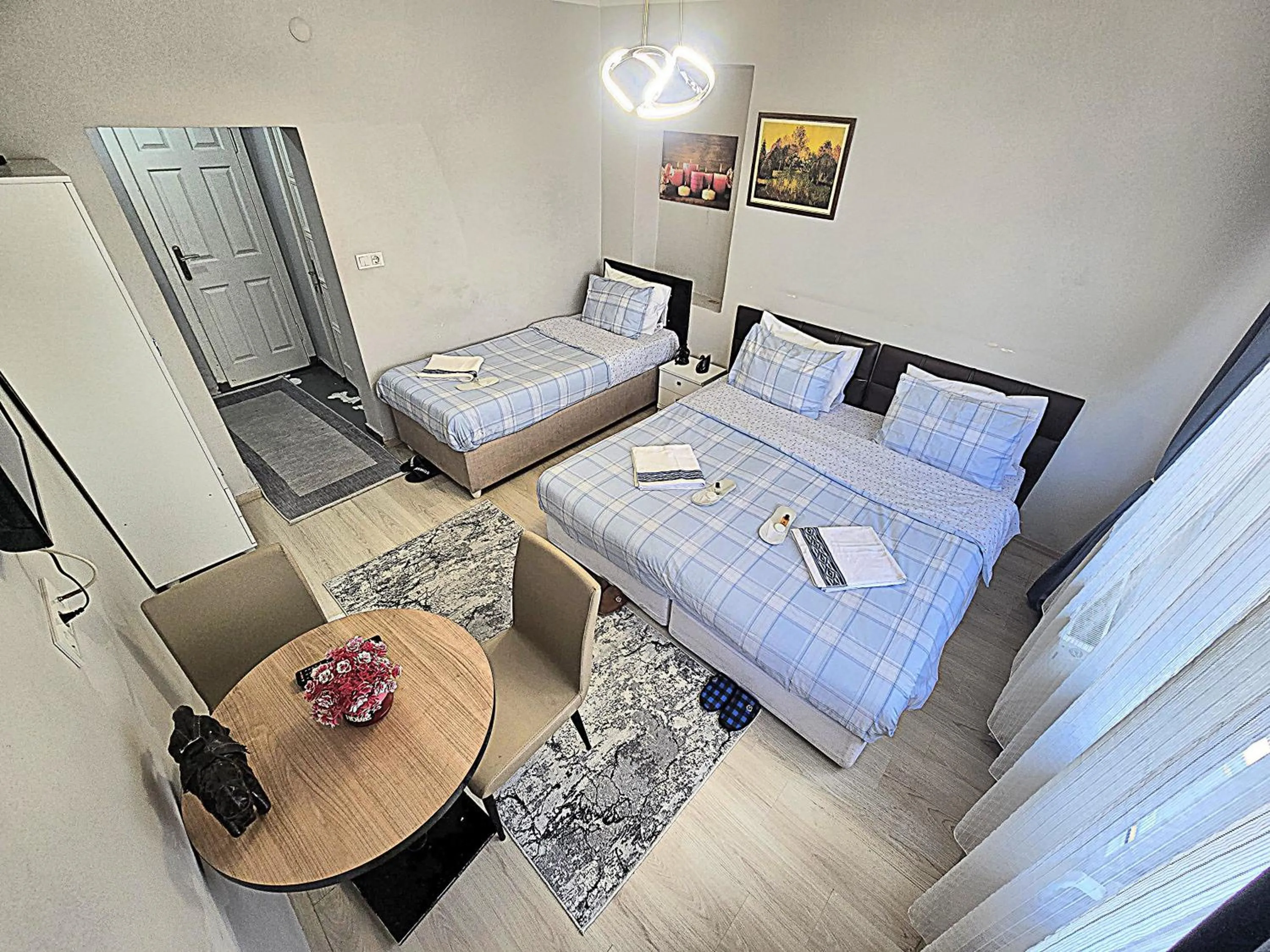 Bed in Taksim Milenyum Suites