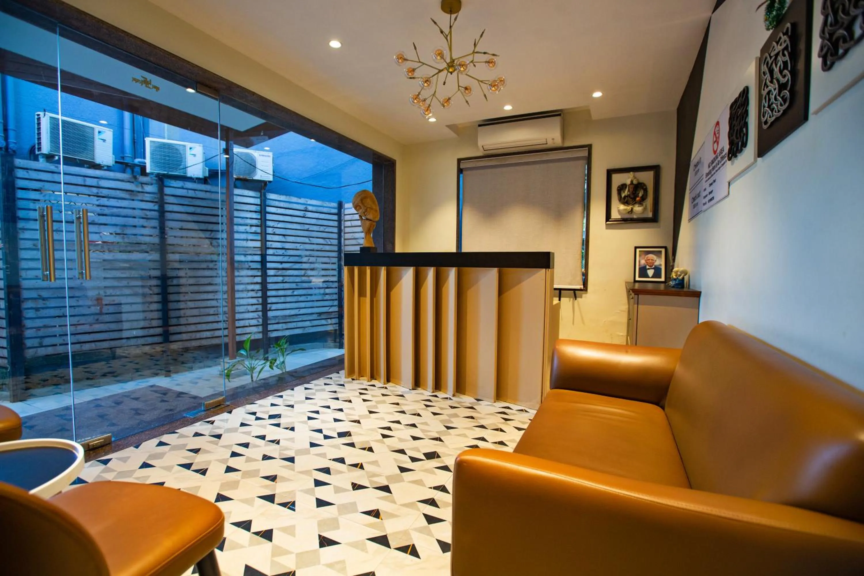 Lobby or reception in Hotel Bela Goa