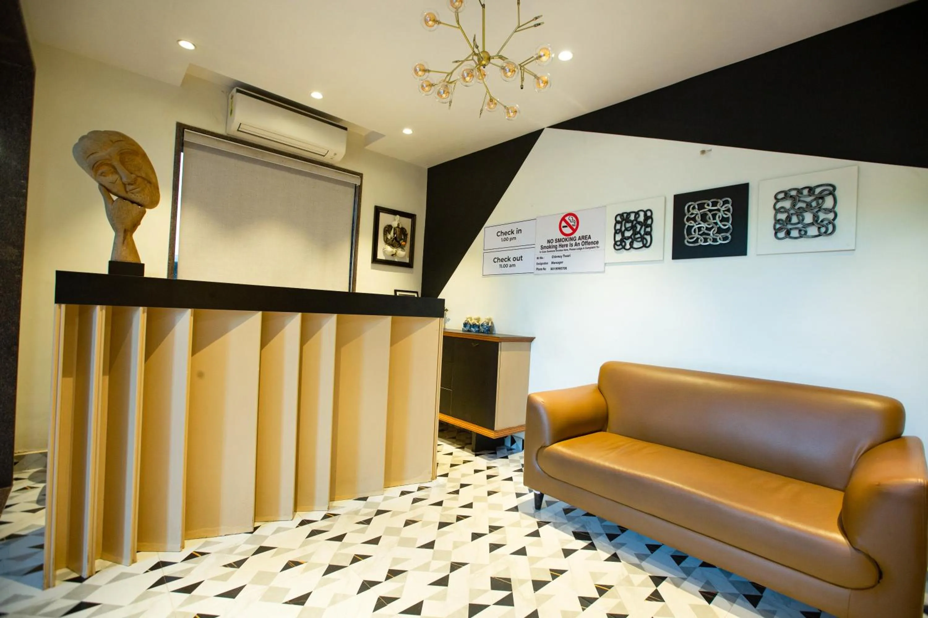 Lobby or reception in Hotel Bela Goa