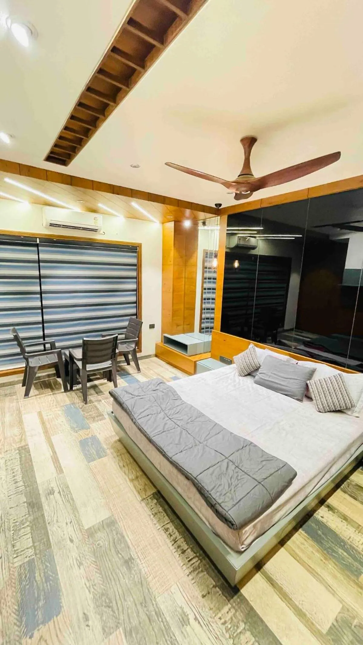 Bed in Nisarg’s stays