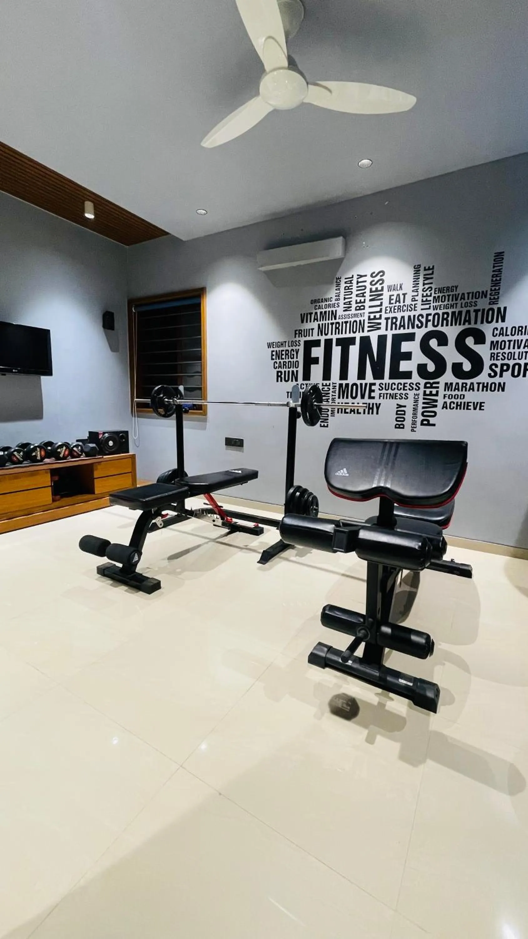 Fitness centre/facilities in Nisarg’s stays
