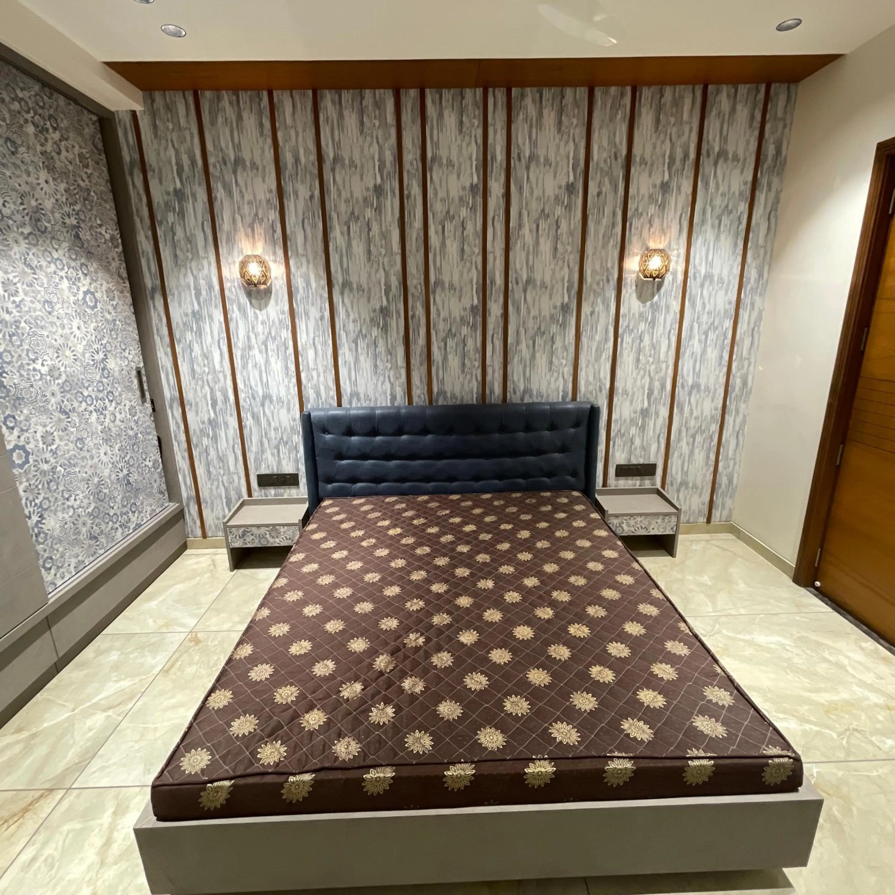 Bed in Nisarg’s stays