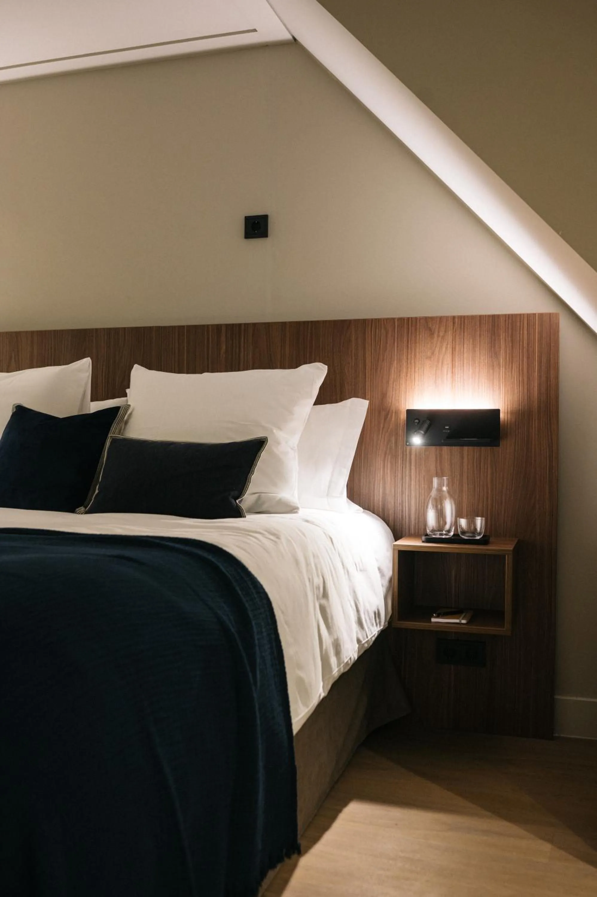 Bed in Hotel Blink
