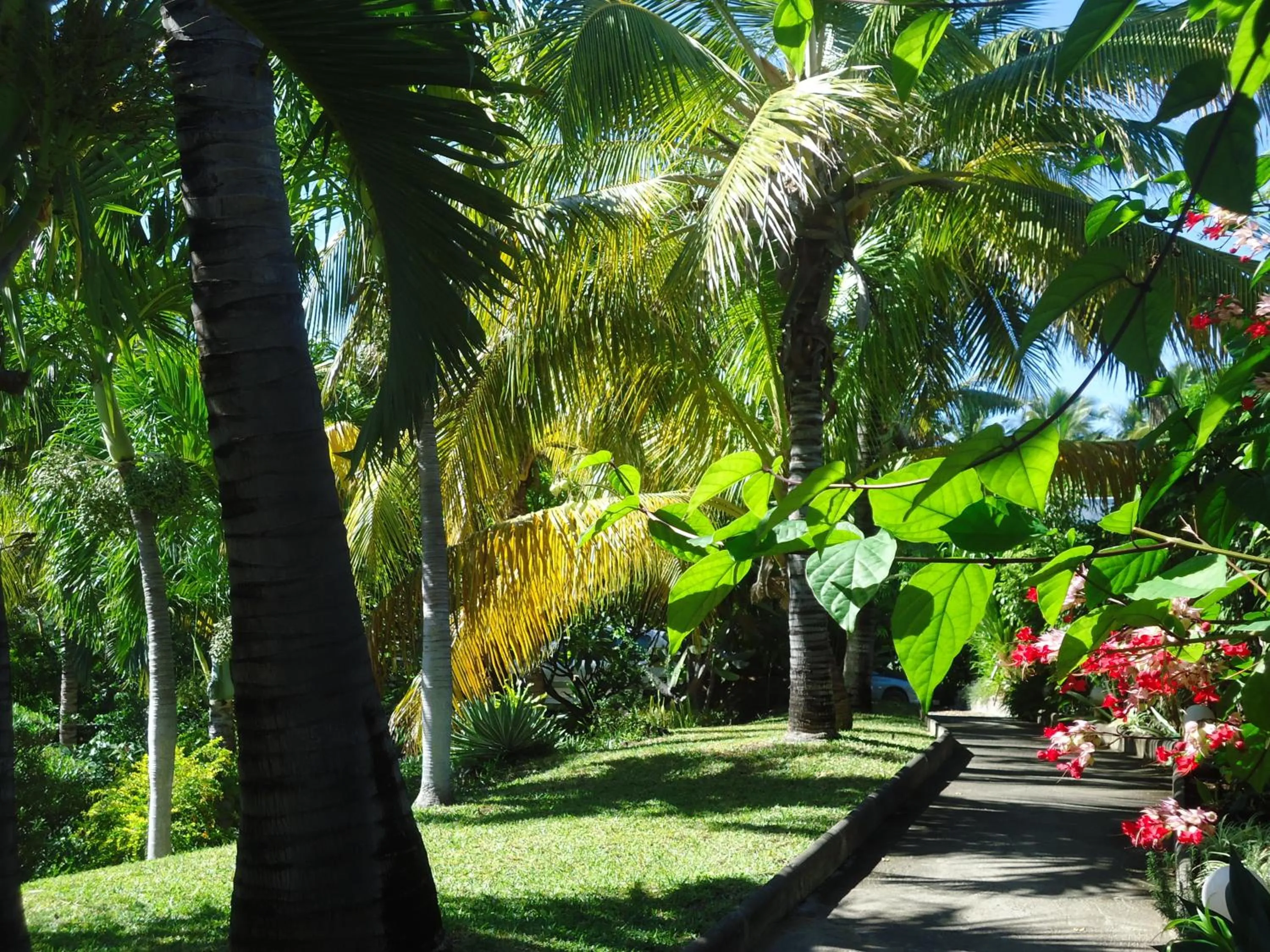 Facade/entrance in MARINA , 2mn à PIEDS PLAGE BOUCAN CANOT
