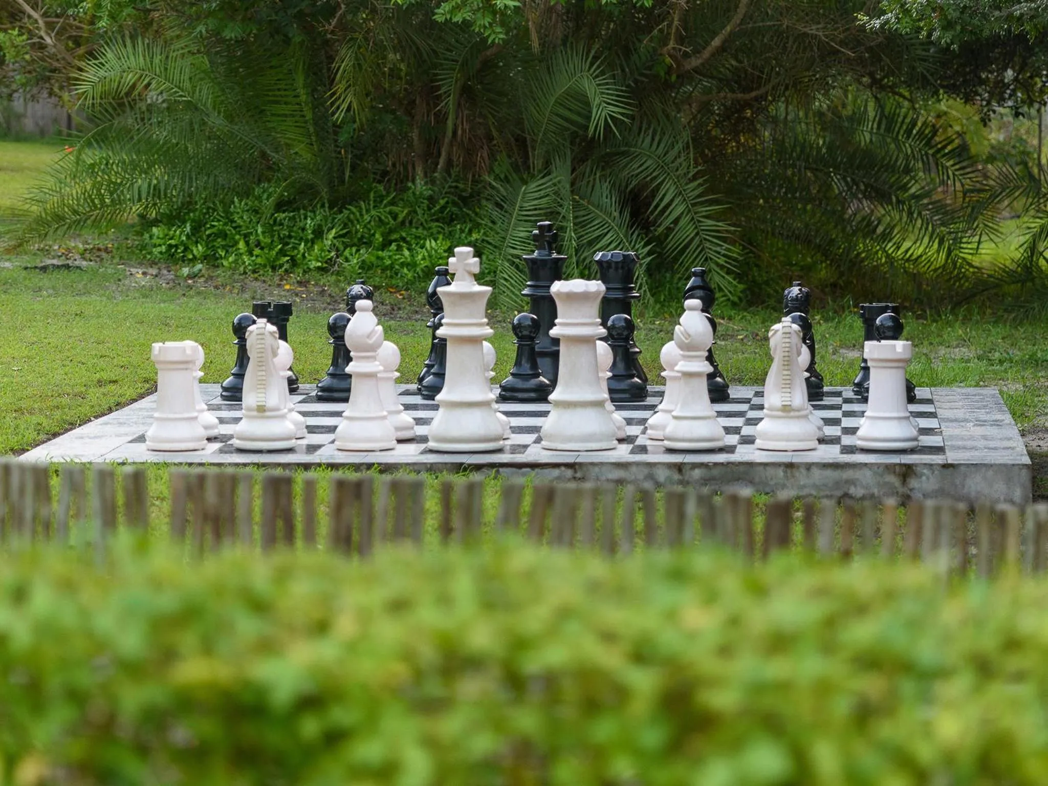 Children play ground in San Martinho Beach Club