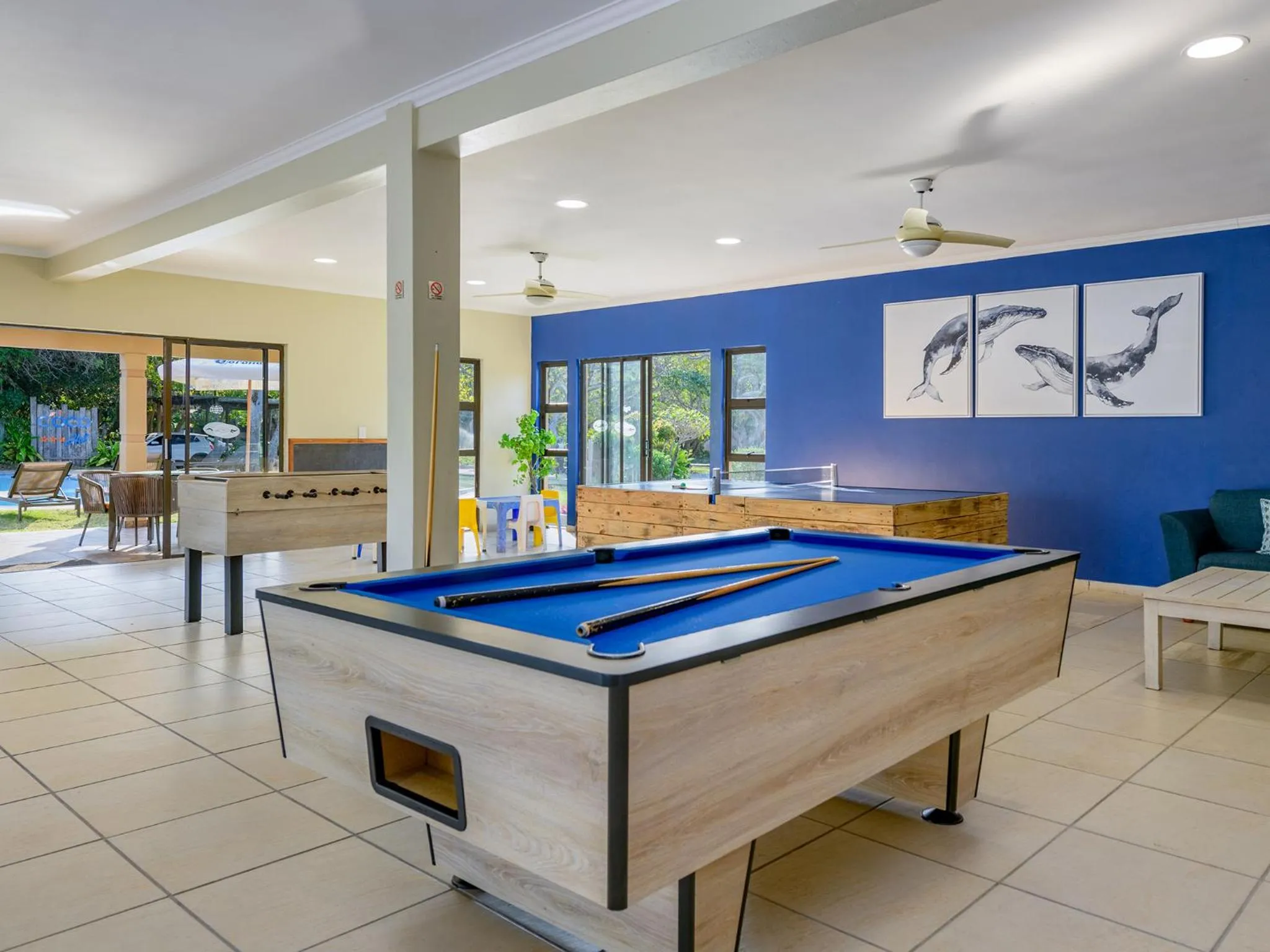 Game Room in San Martinho Beach Club