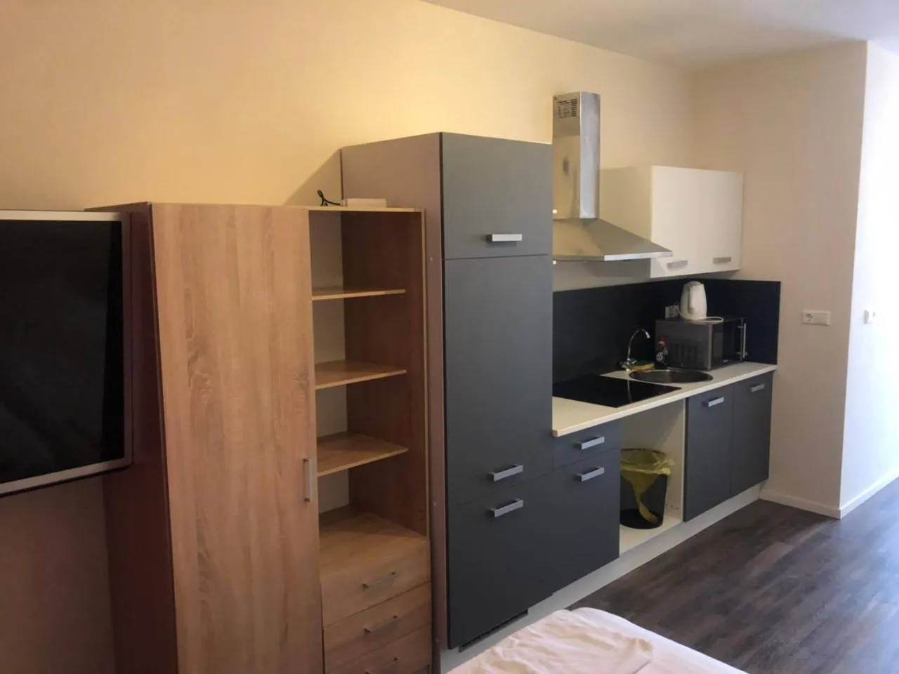 Kitchen or kitchenette in Hotel Holland Lodge