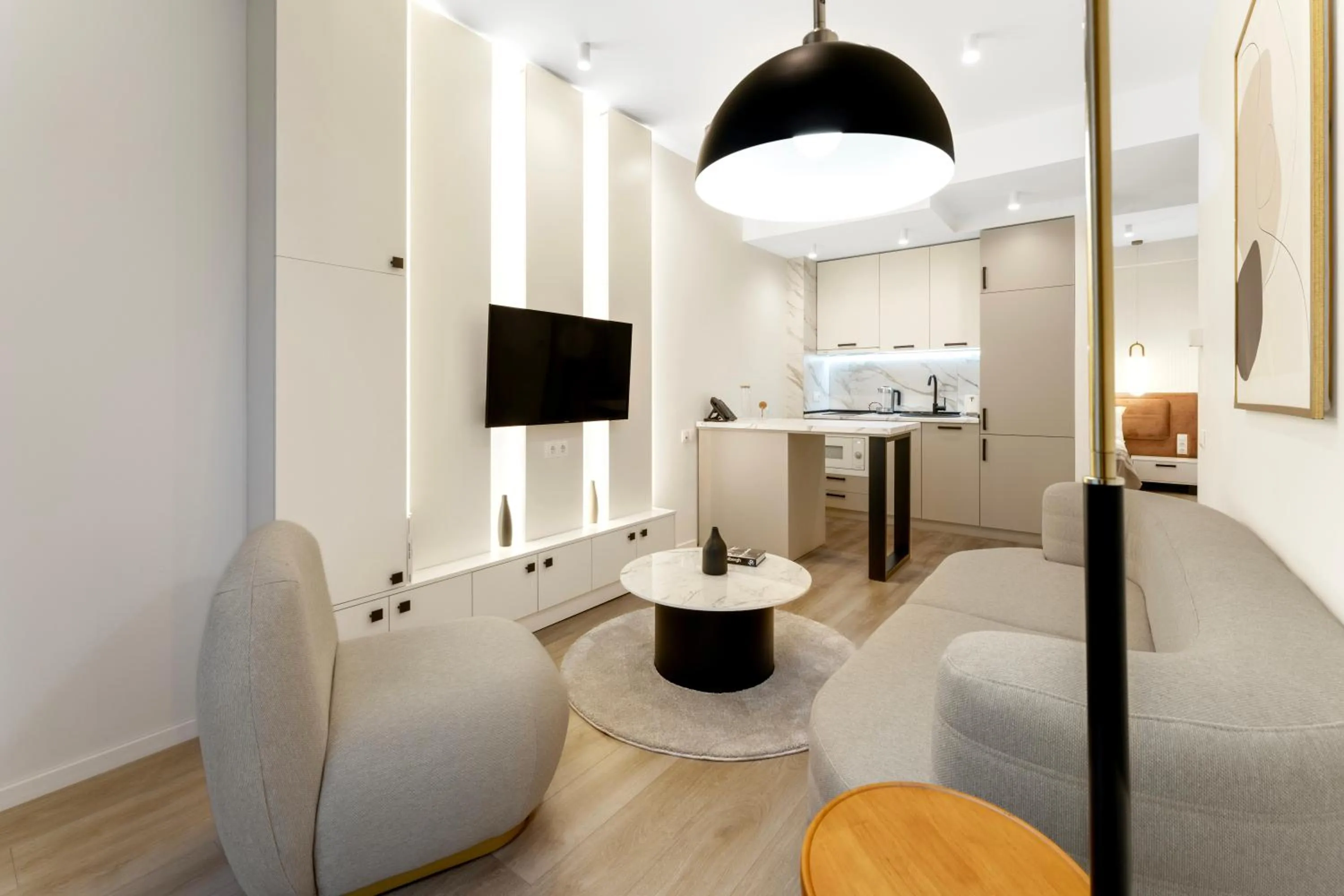 TV and multimedia in Solridge Aparthotel