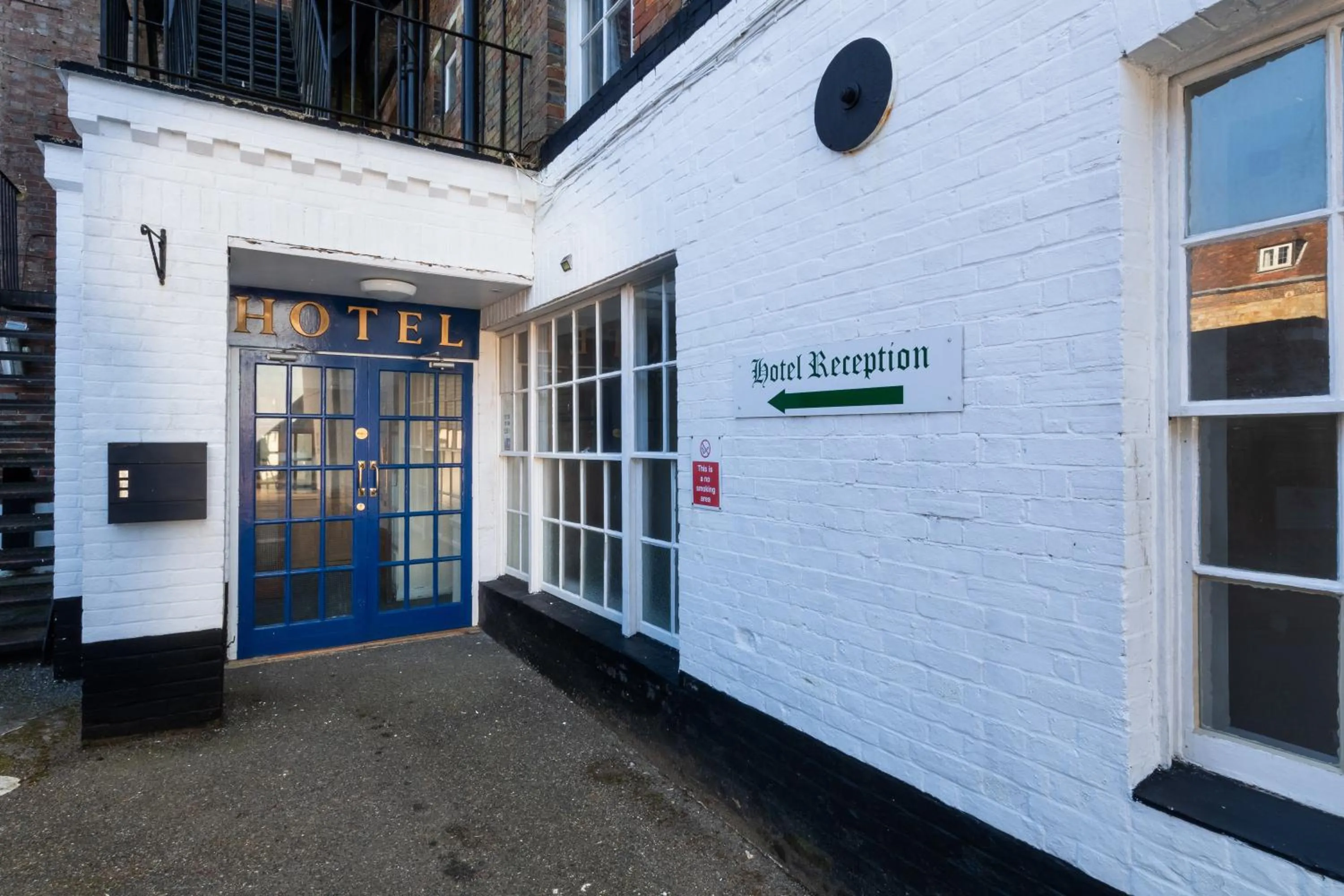 Property building in The George Hotel