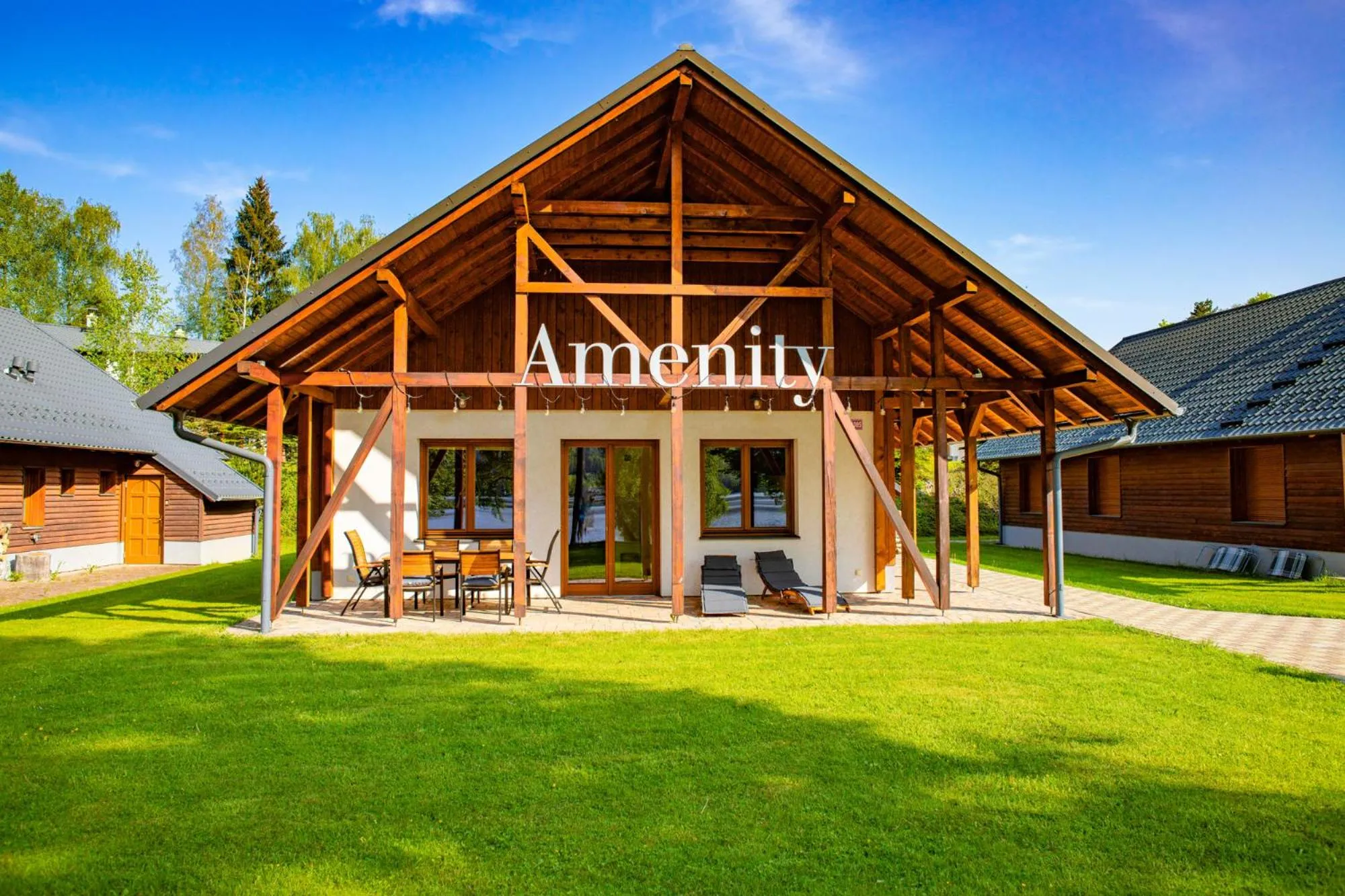 Property building in Amenity Hotel & Resort Lipno