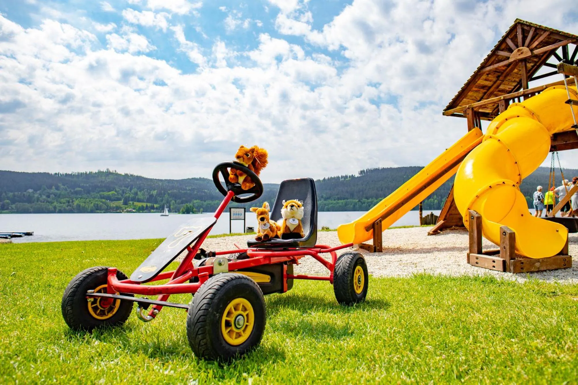 Children play ground in Amenity Hotel & Resort Lipno