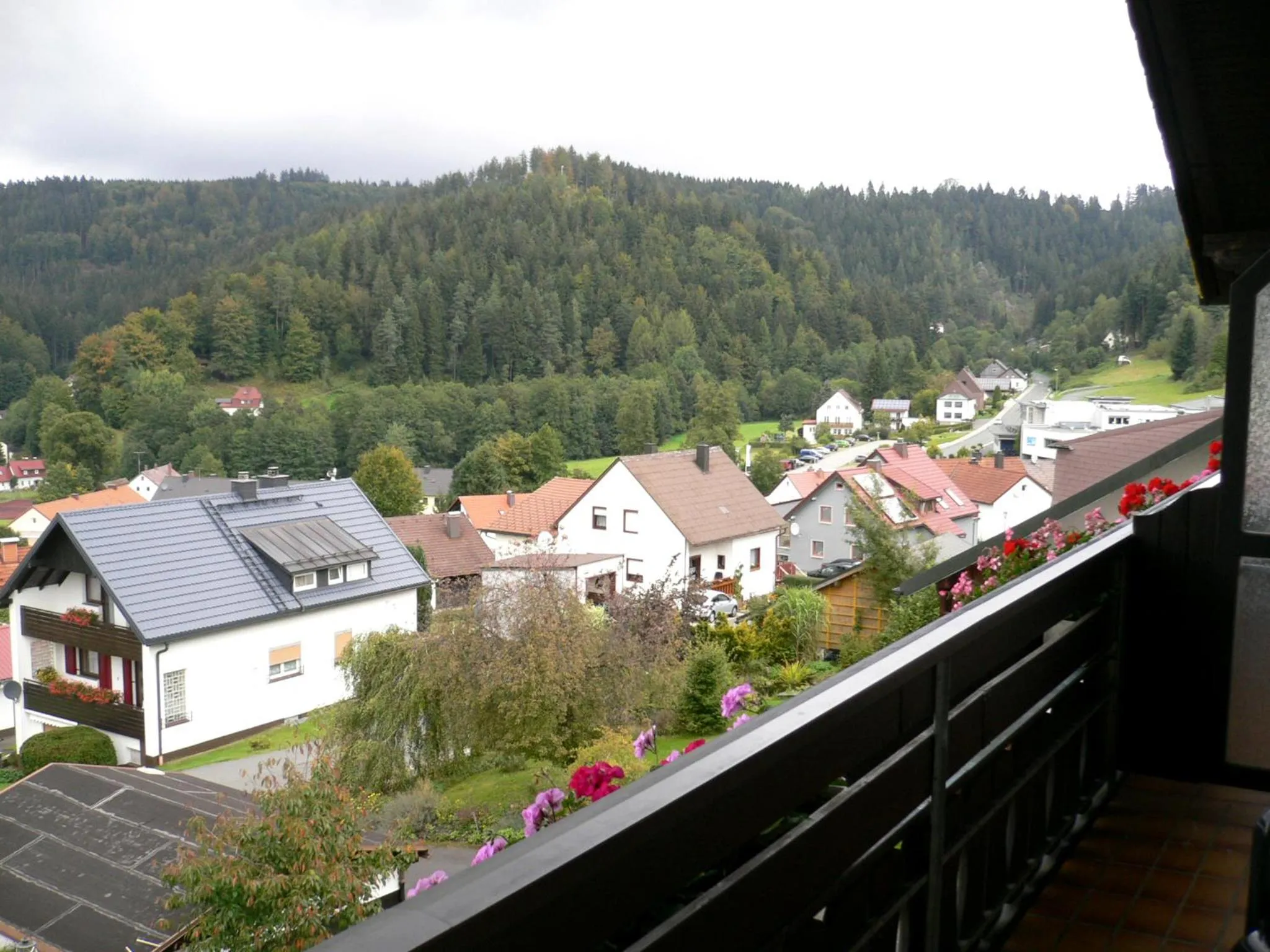 Balcony/Terrace in Gästehaus Riedl