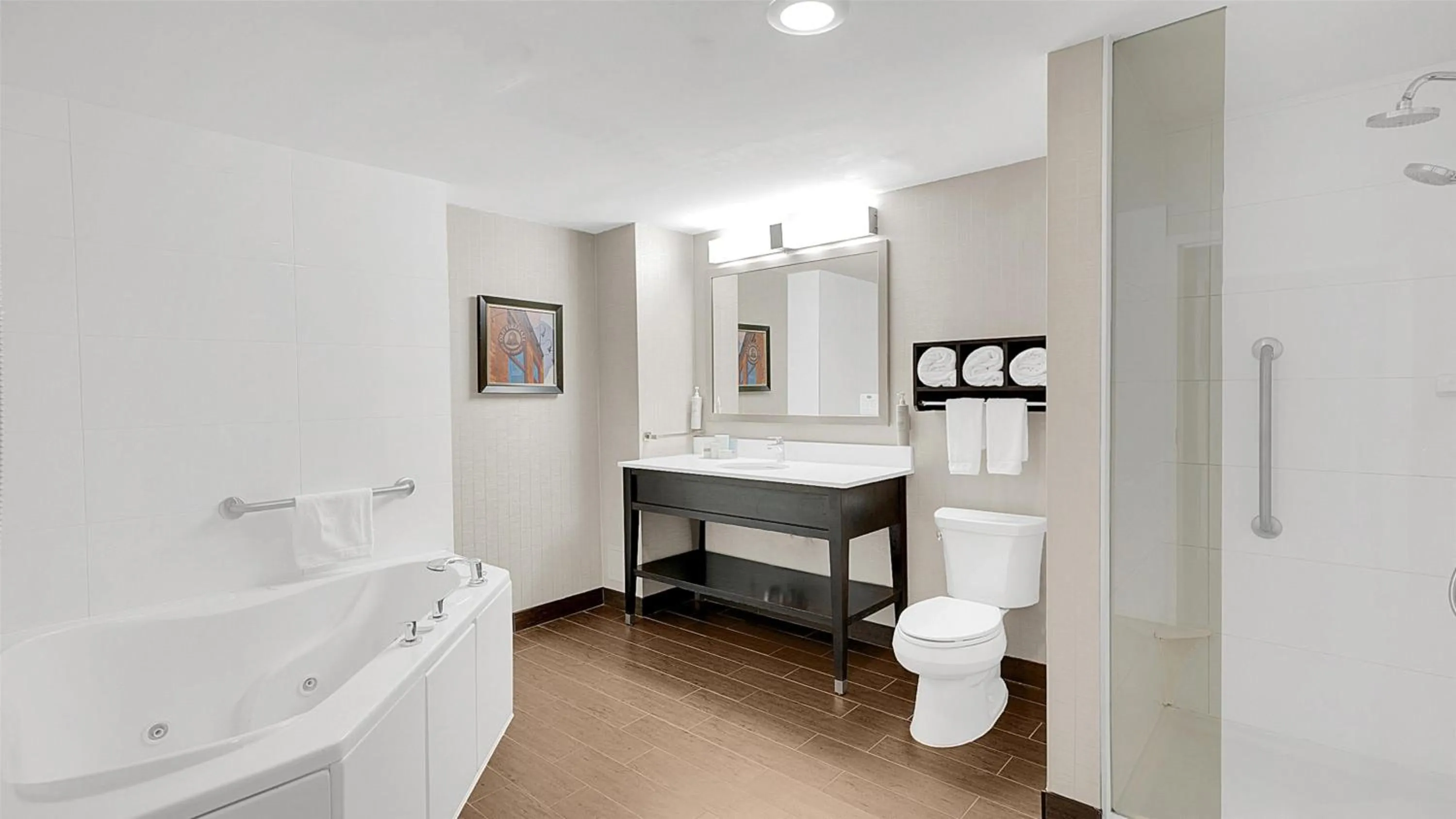 Bathroom in Hampton Inn & Suites by Hilton Toronto Markham