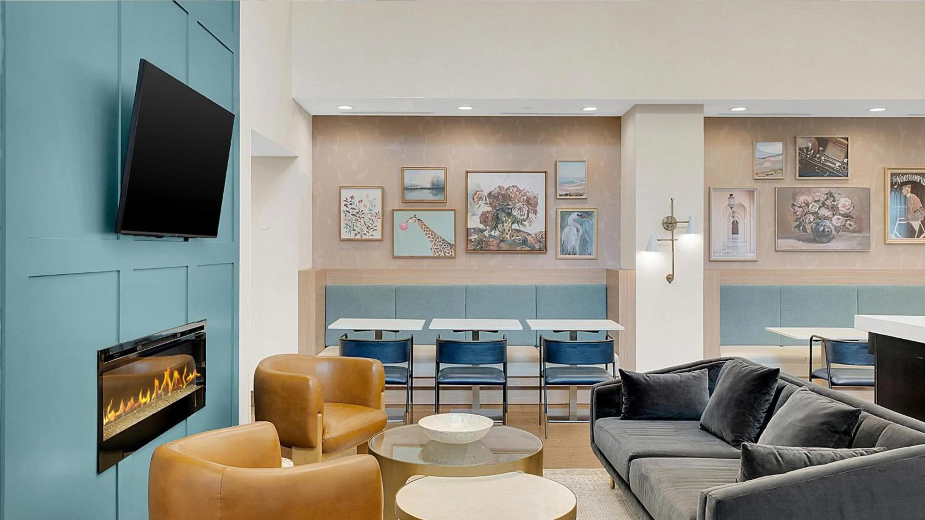 Lobby or reception in Hampton Inn & Suites by Hilton Toronto Markham