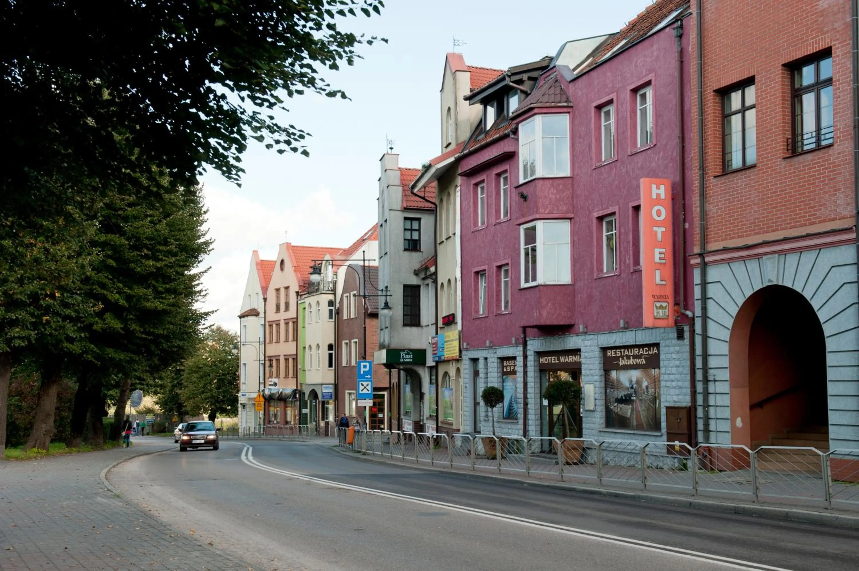 Property building in Hotel Warmia Spa