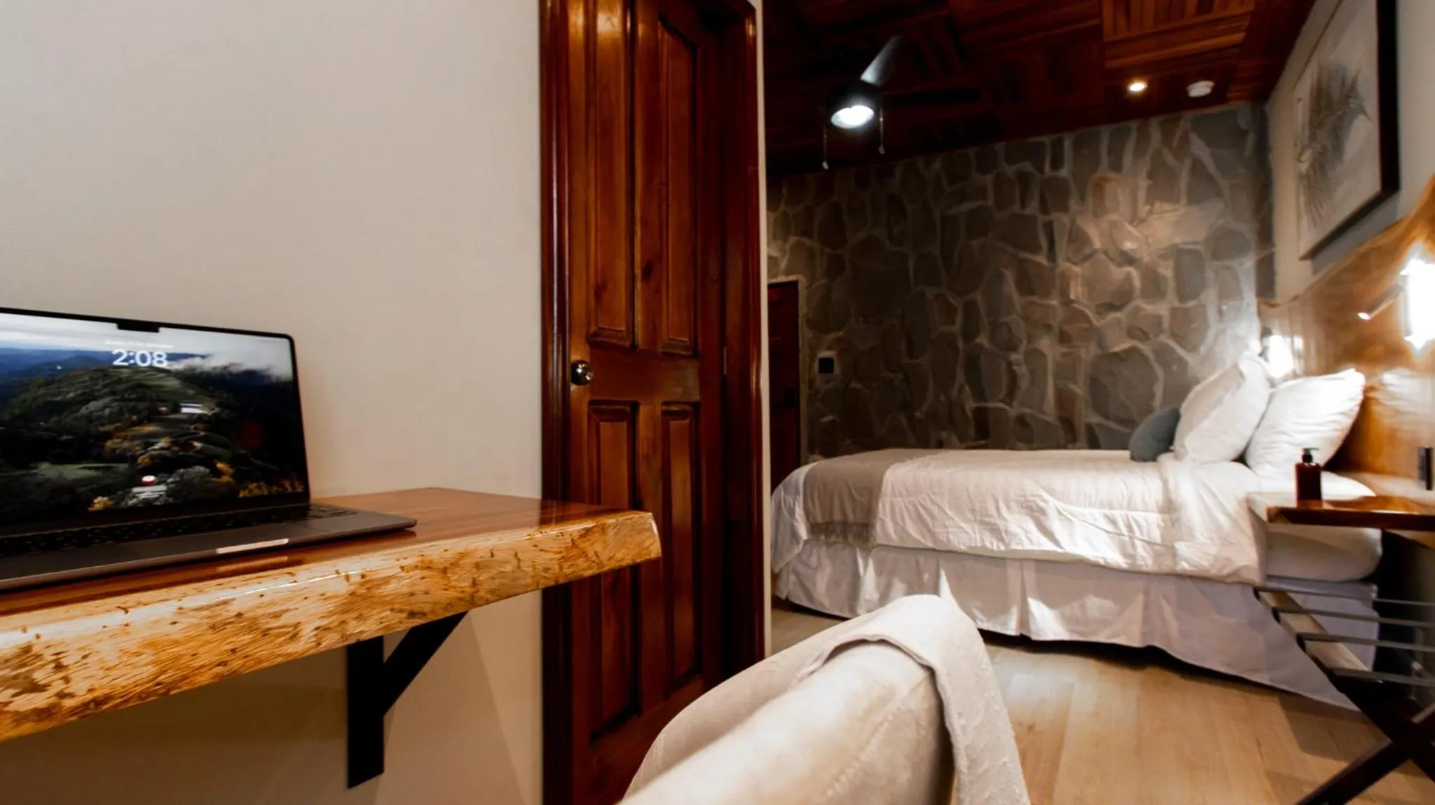Bed in Hotel Boutique Los Abetos