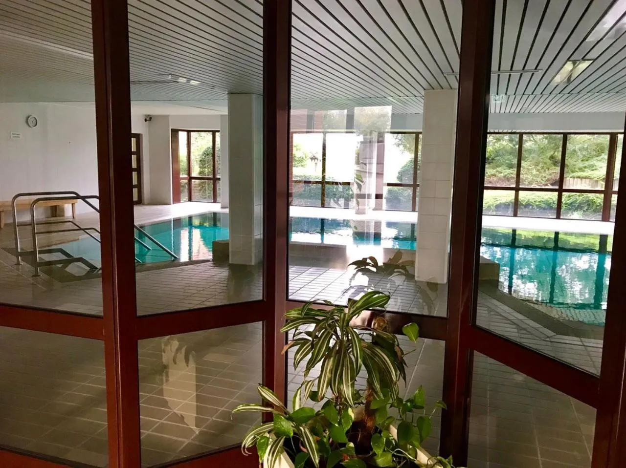 Swimming pool in Apartment am Hafen