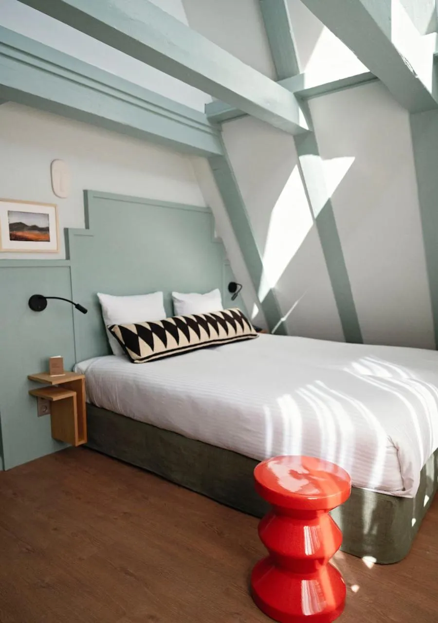 Bed in The Times Hotel