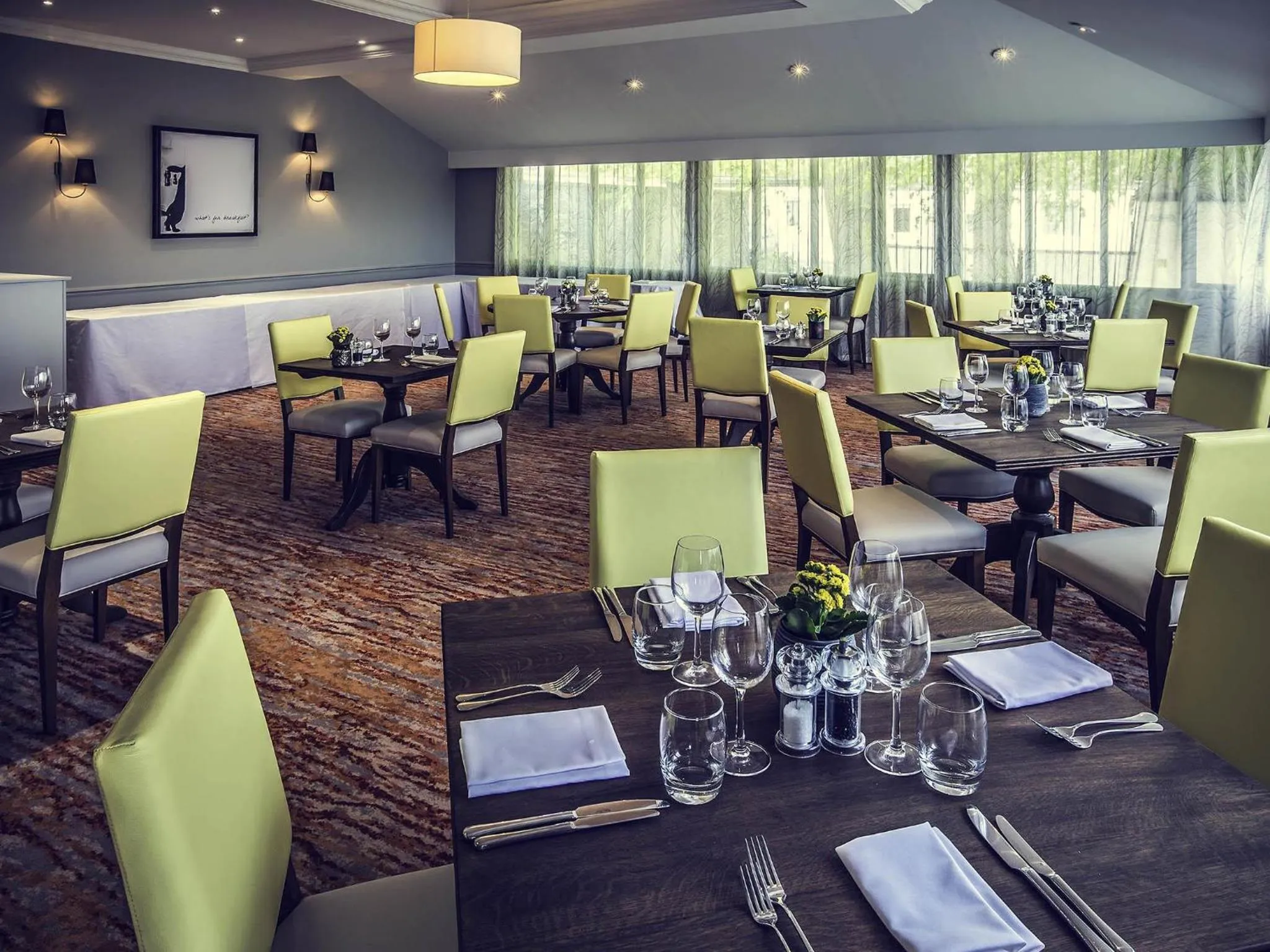 Restaurant/places to eat in Mercure Bristol North The Grange Hotel