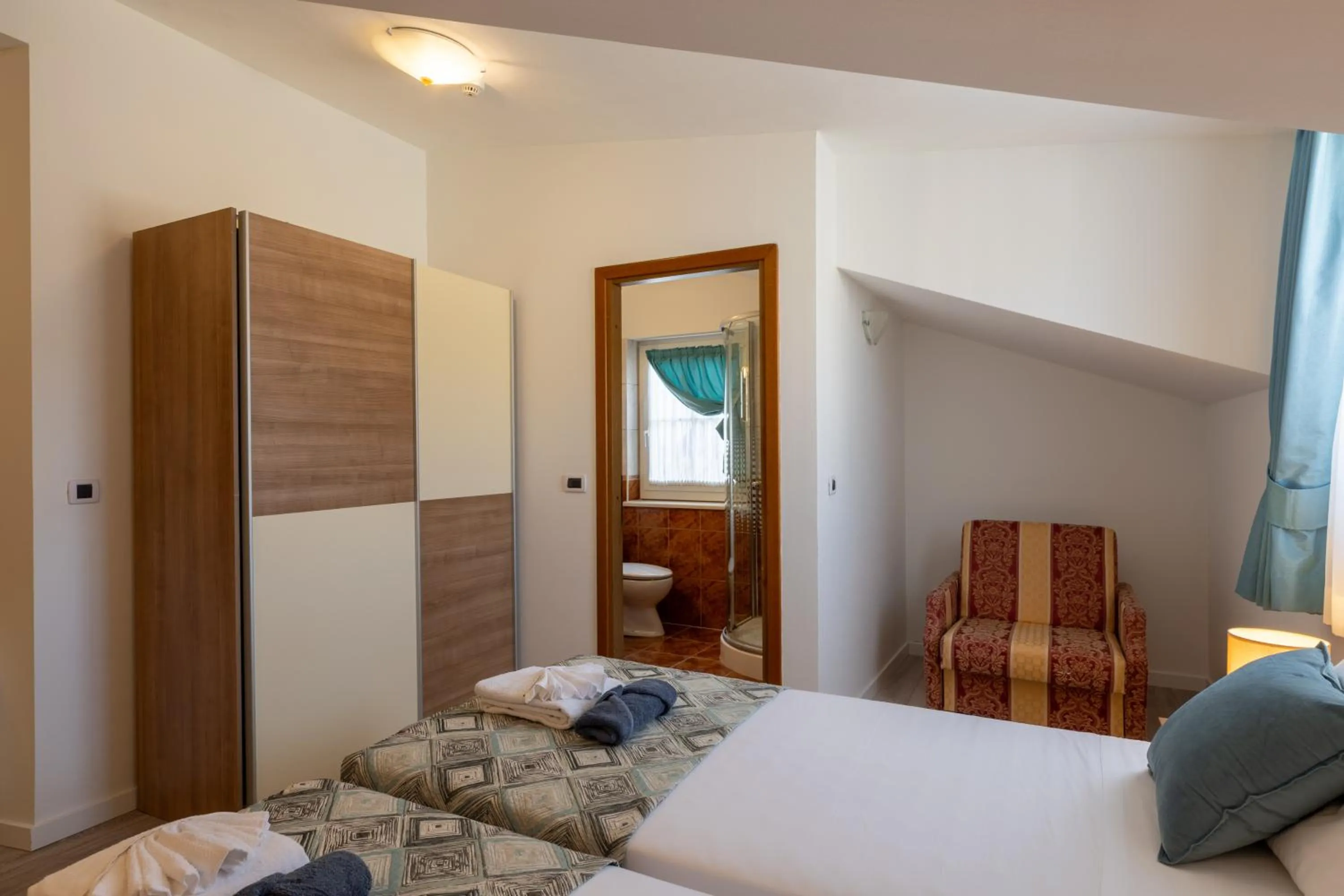 Bed in Villa Fontana