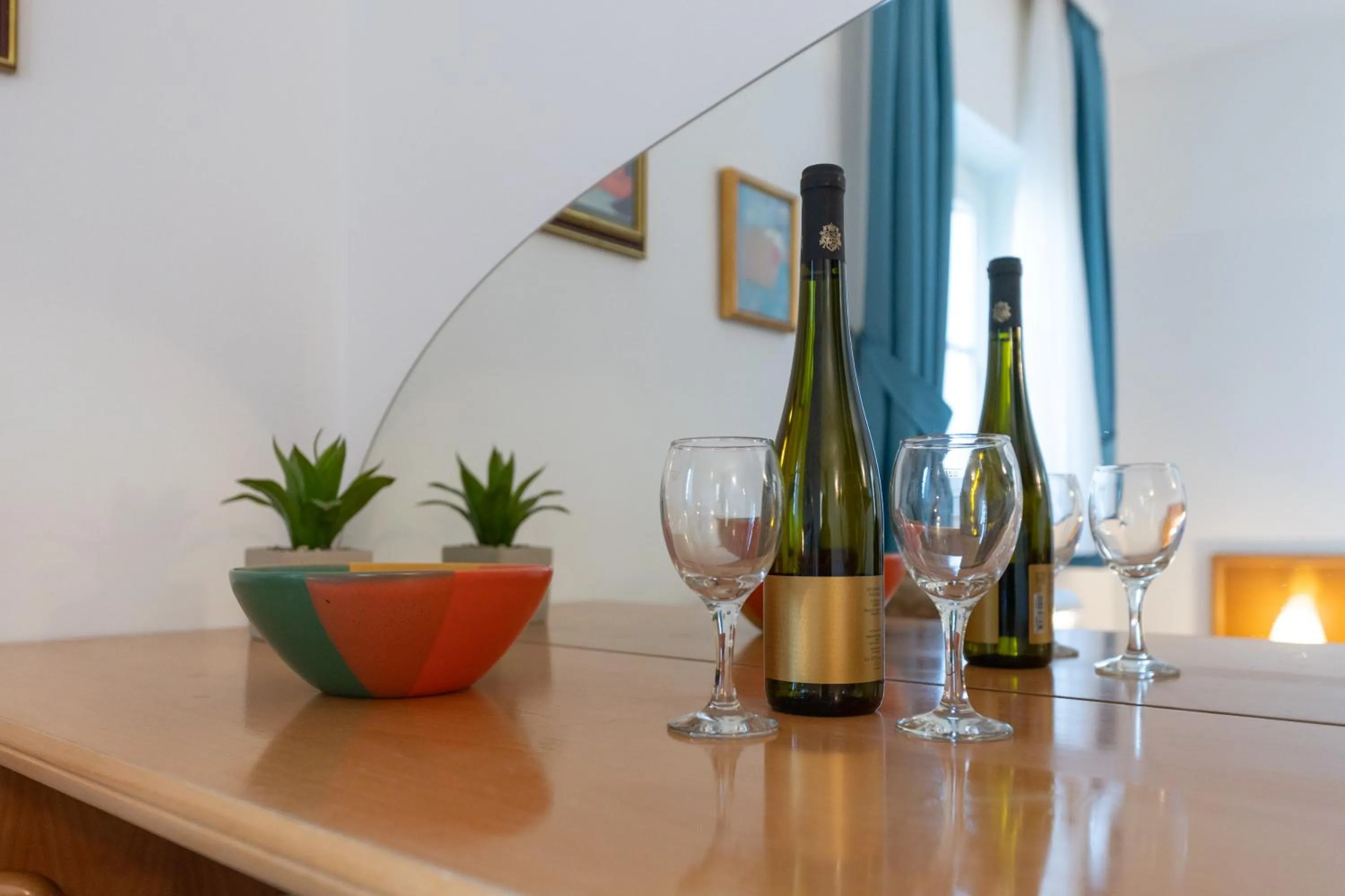 Seating area in Villa Fontana
