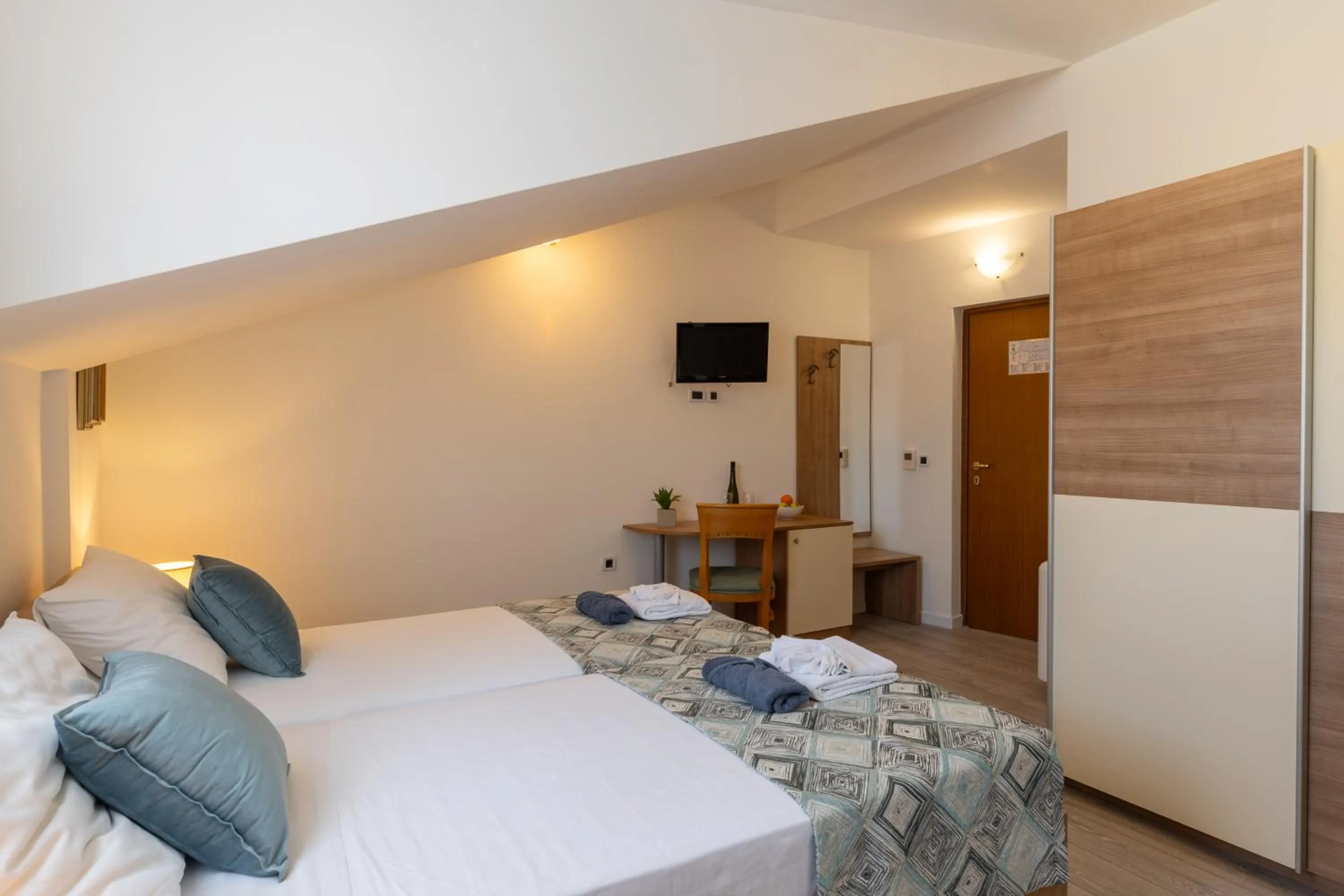 Bed in Villa Fontana