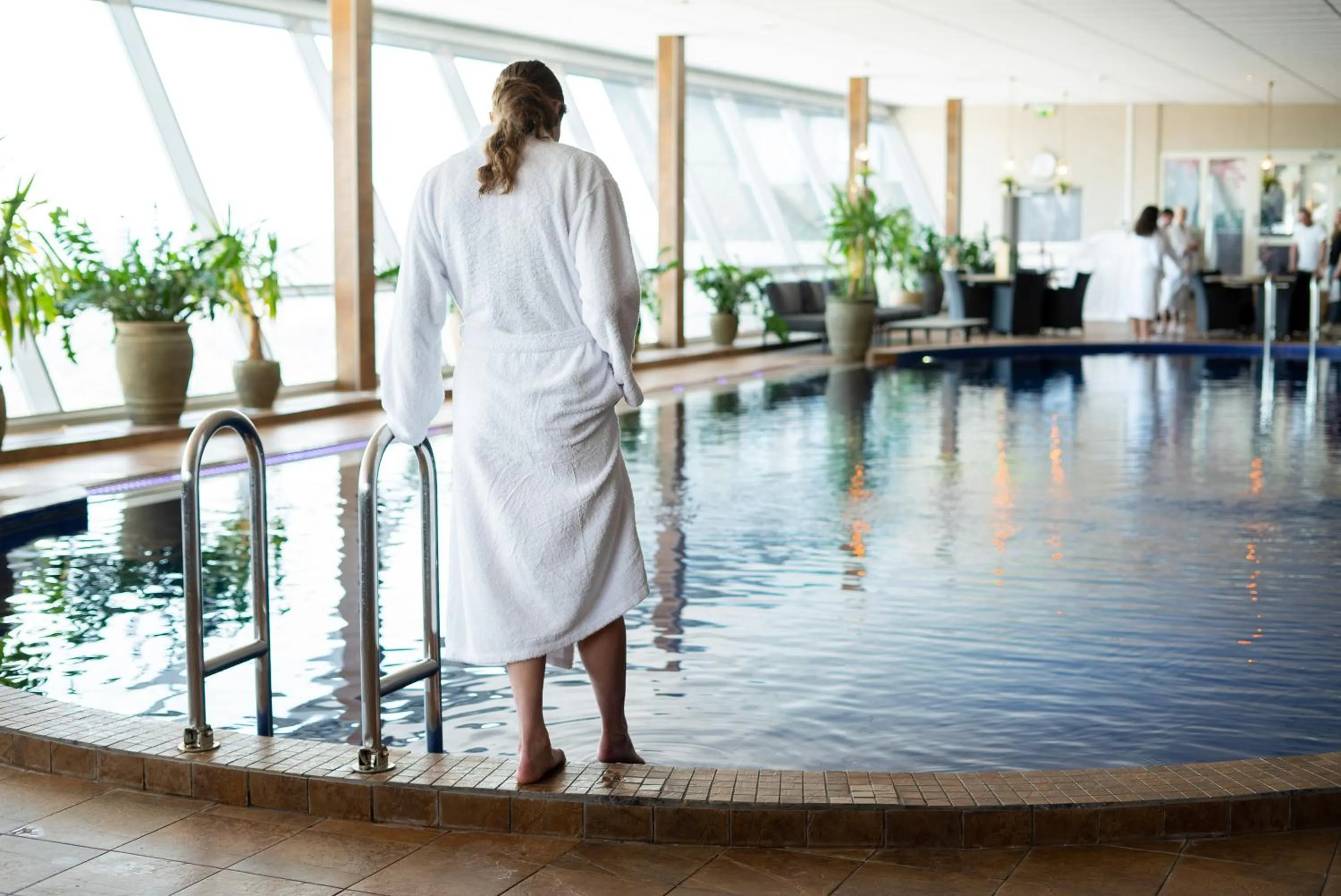 Spa and wellness centre/facilities in Hotell Hallstaberget