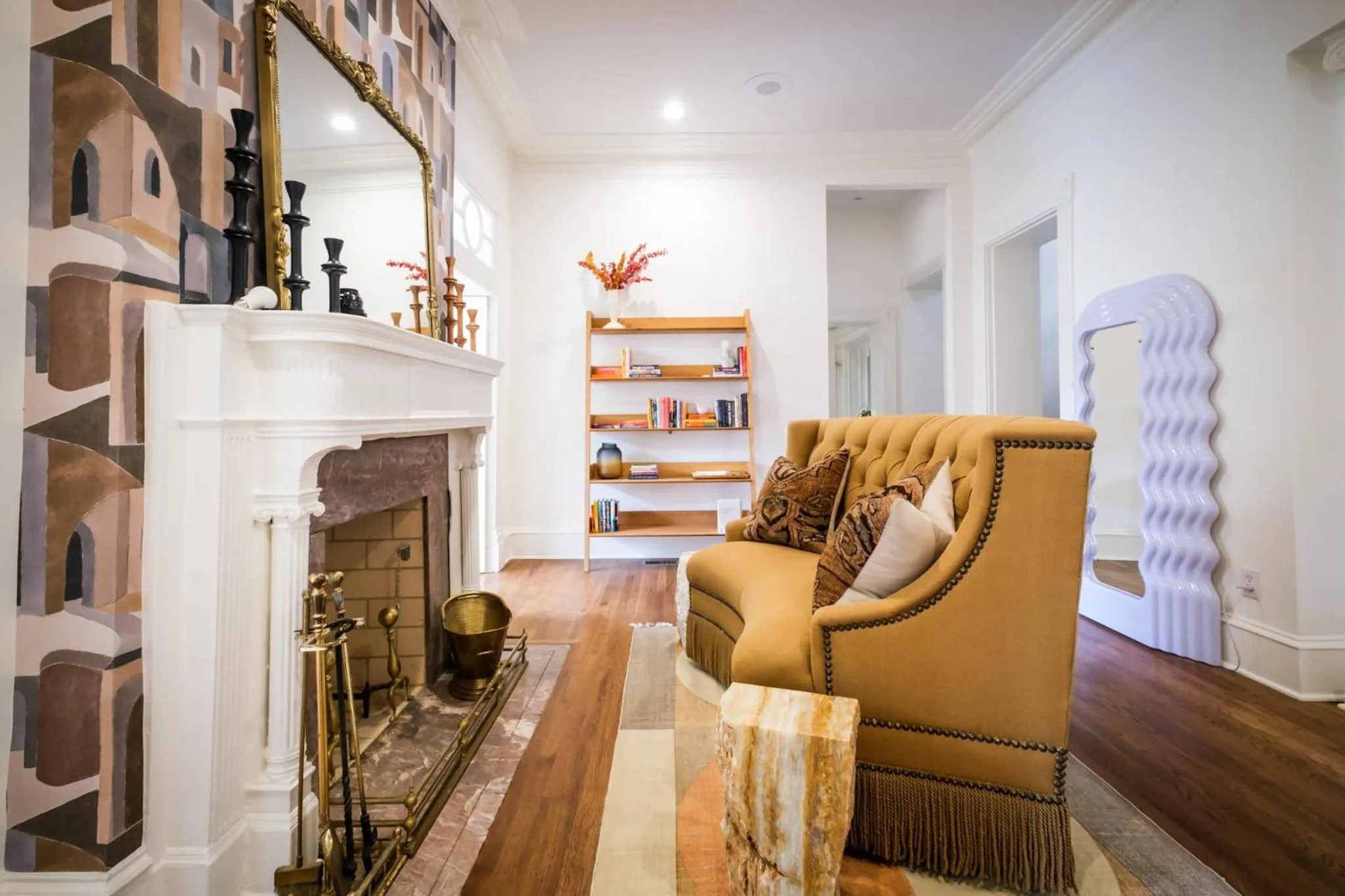 Living room in Swann House