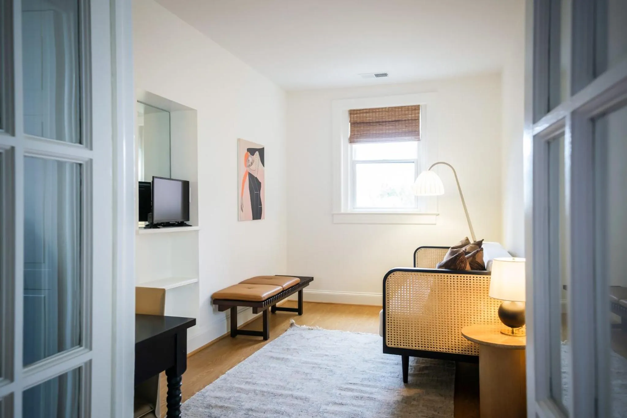 Seating area in Swann House