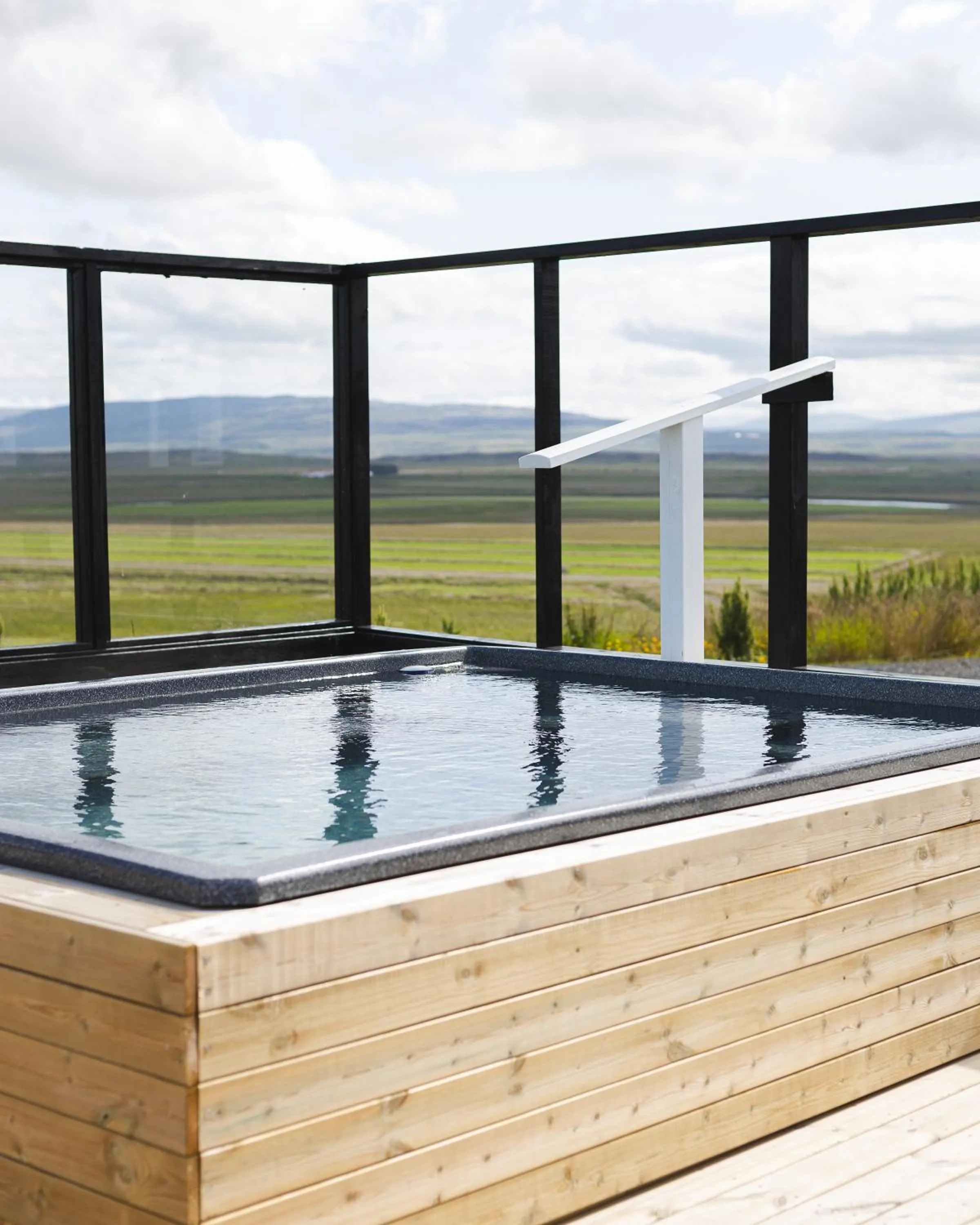 Hot Tub in Hotel Stafholt