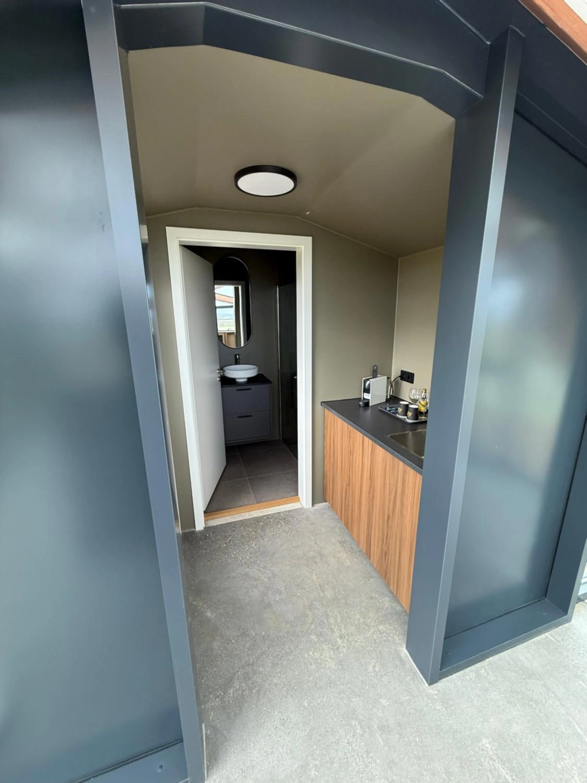 Kitchen or kitchenette in Hotel Stafholt