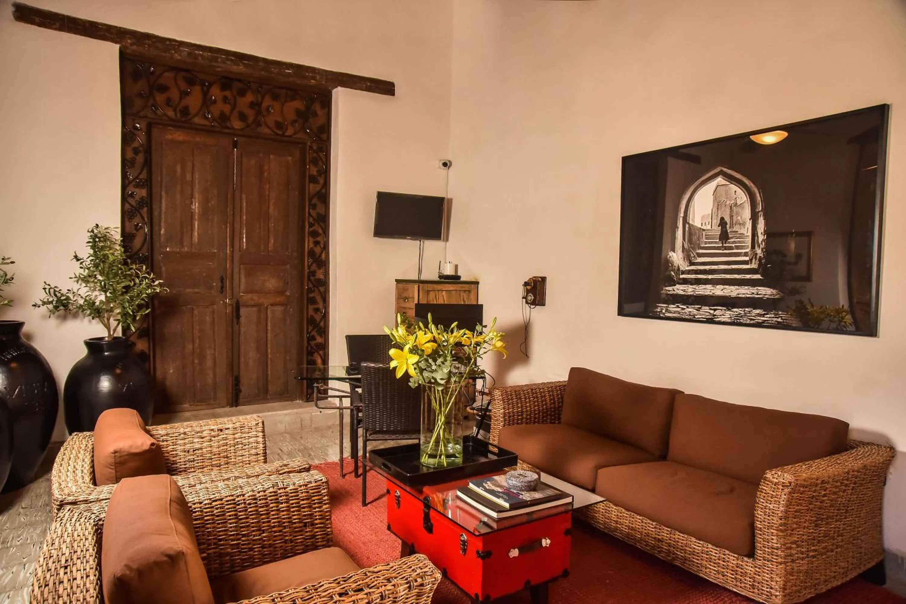 Lobby or reception in Casa Raco - Parras de la Fuente