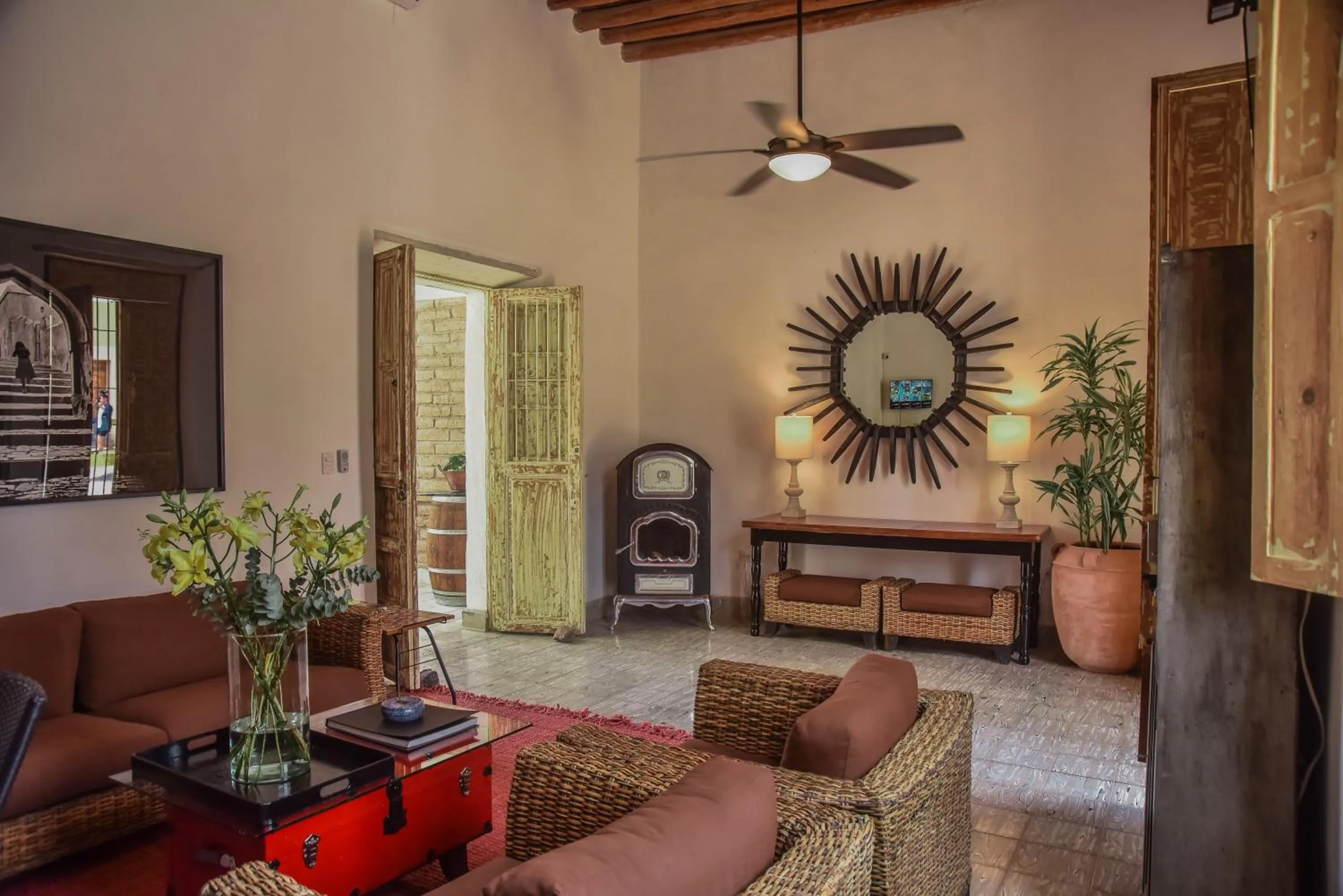Living room in Casa Raco - Parras de la Fuente