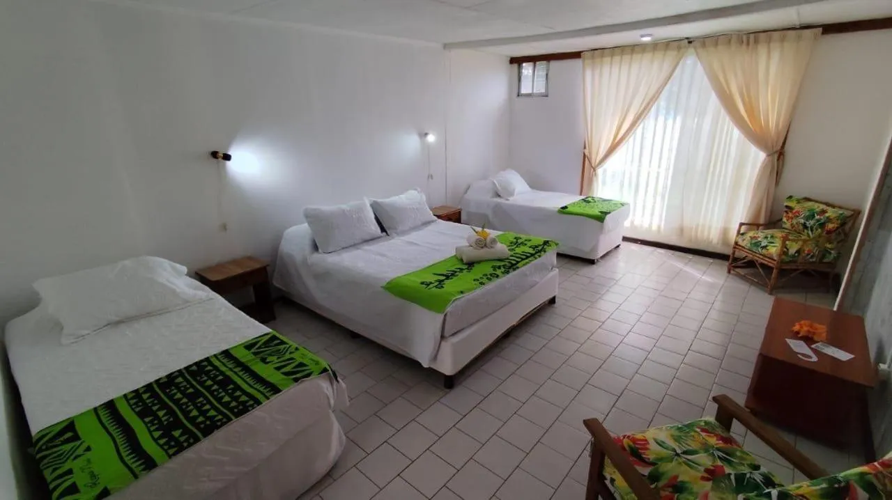 Bed in Hotel Hotu Matua by EI