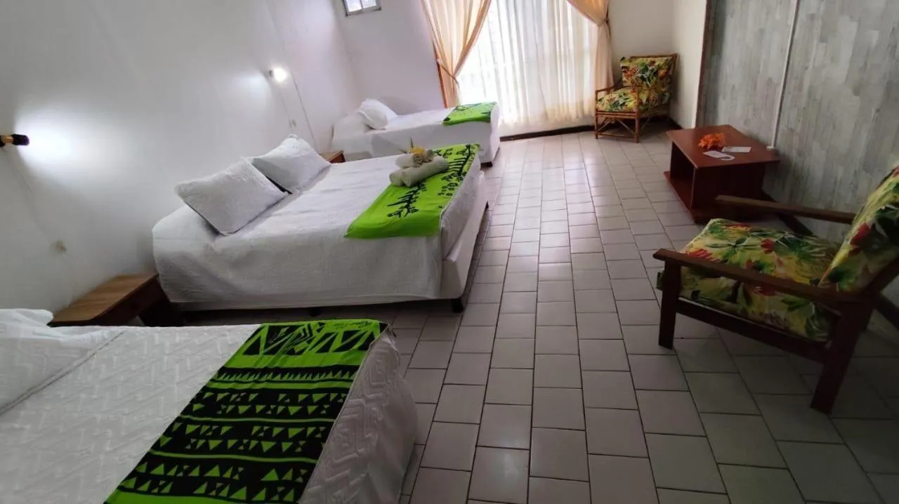 Bed in Hotel Hotu Matua by EI