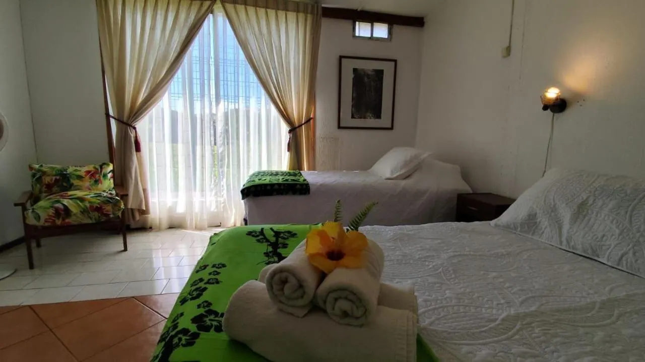 Bed in Hotel Hotu Matua by EI