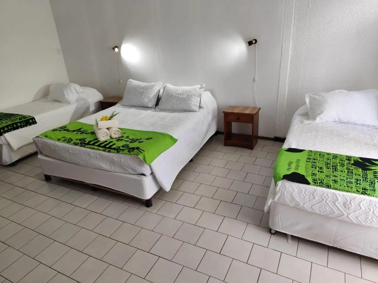 Bed in Hotel Hotu Matua by EI