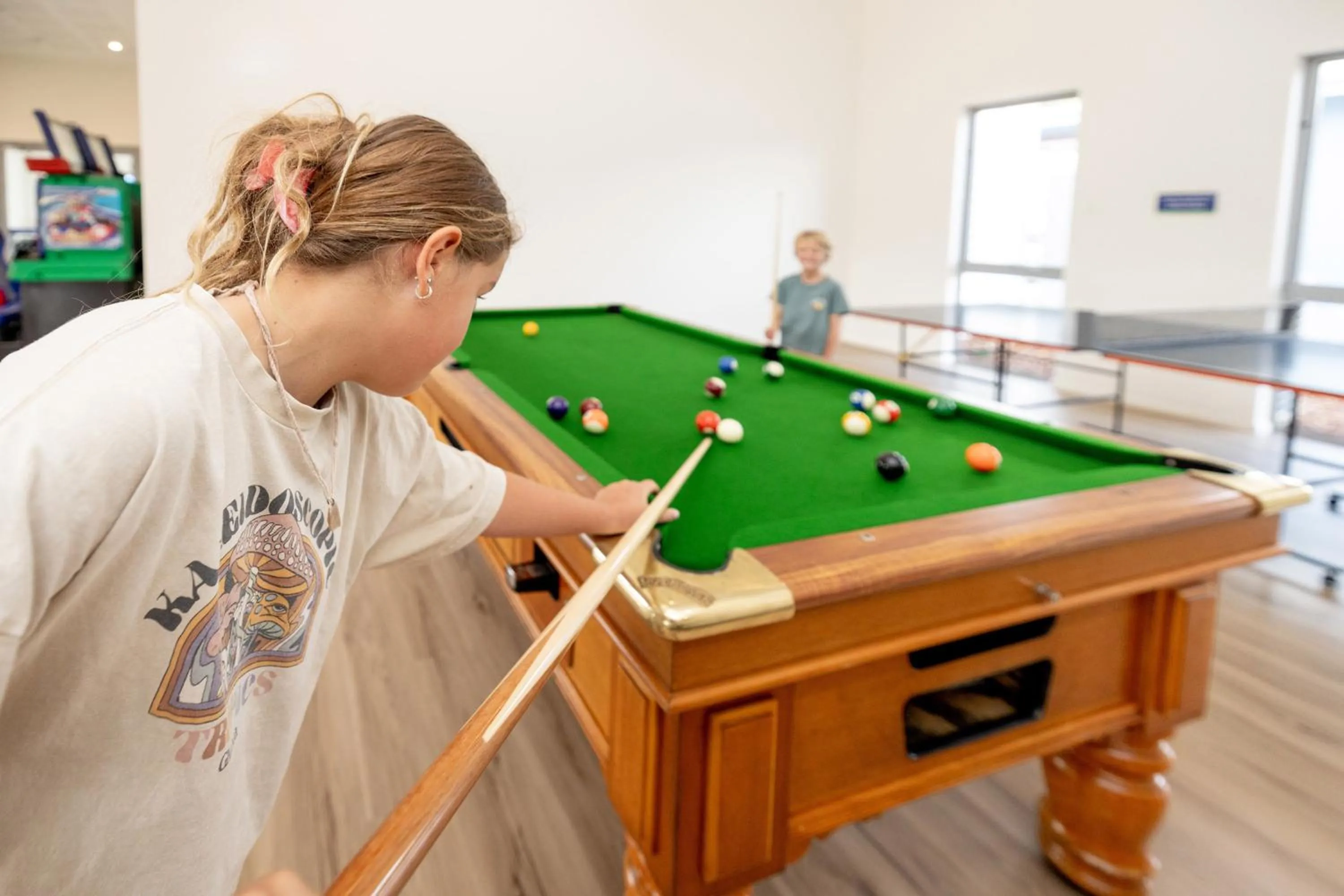 Game Room in BIG4 Emu Beach Holiday Park