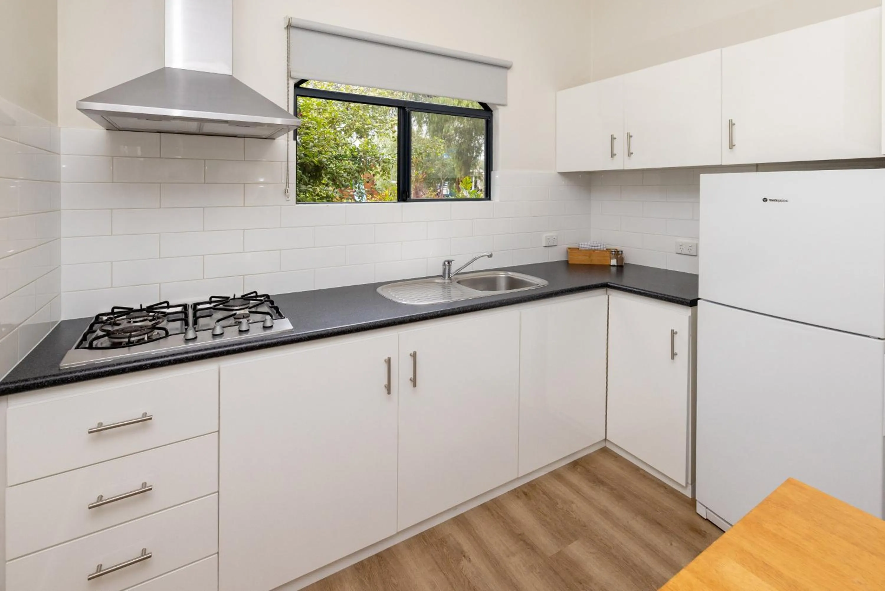 kitchen in BIG4 Emu Beach Holiday Park