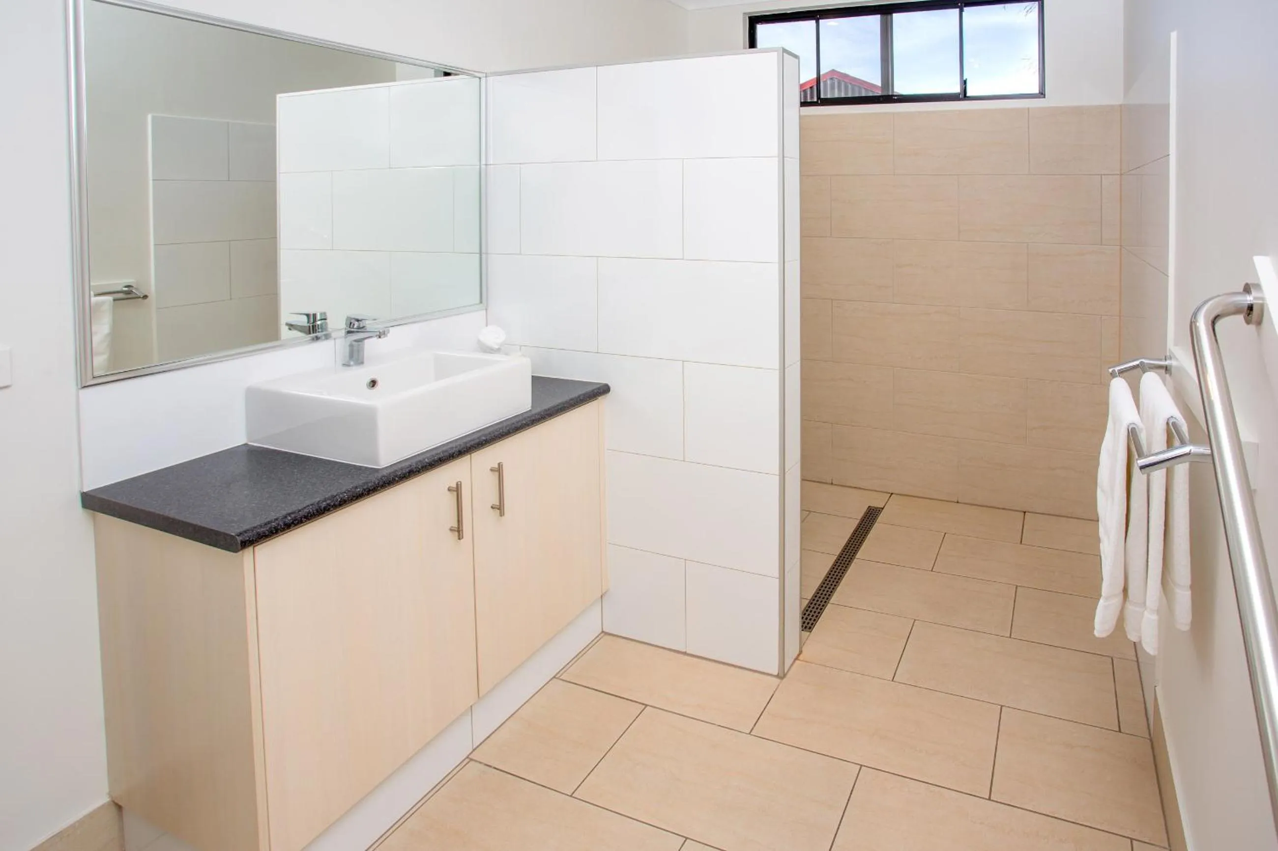 Bathroom in BIG4 Emu Beach Holiday Park