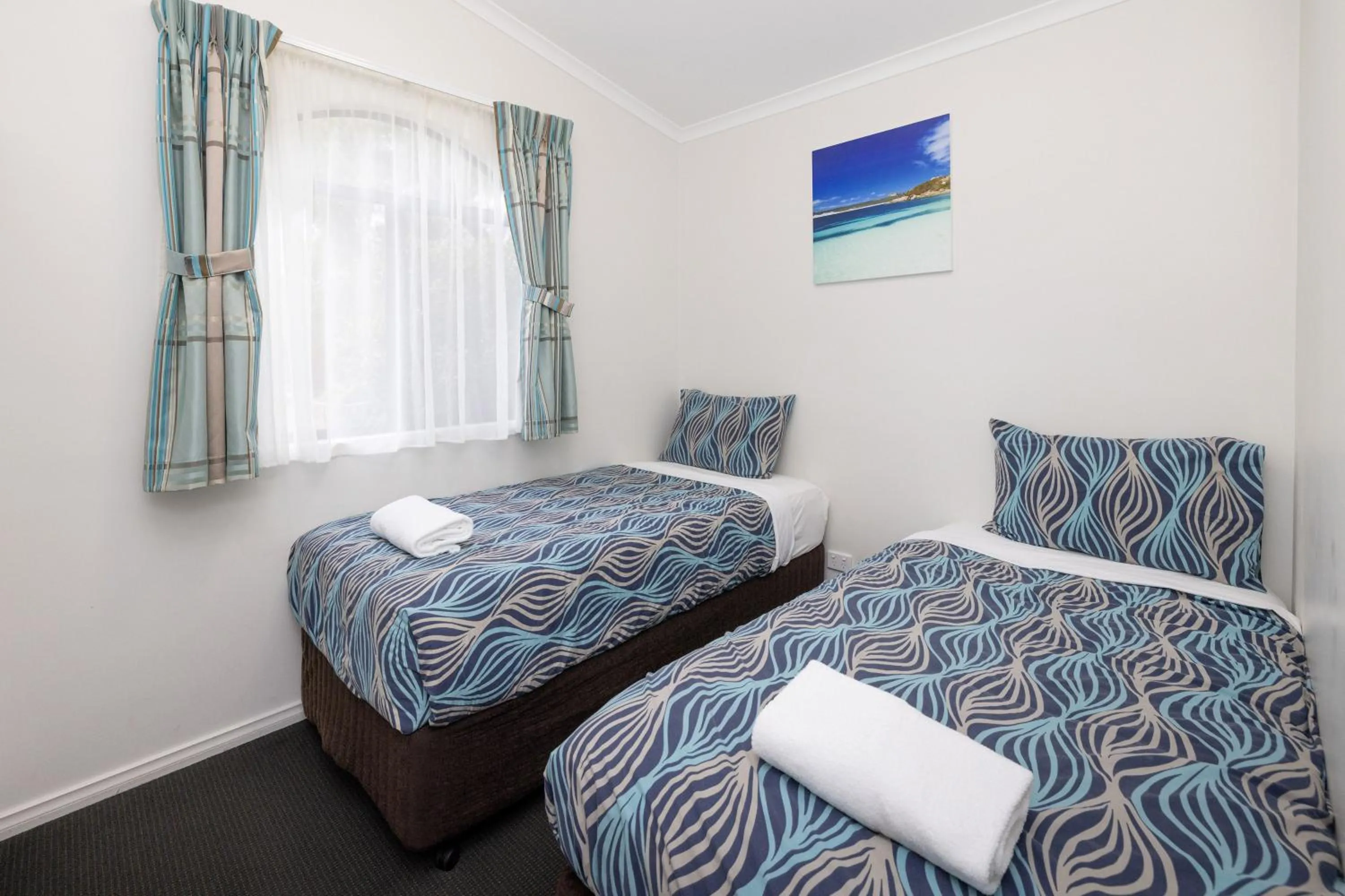 Bedroom, Bed in BIG4 Emu Beach Holiday Park