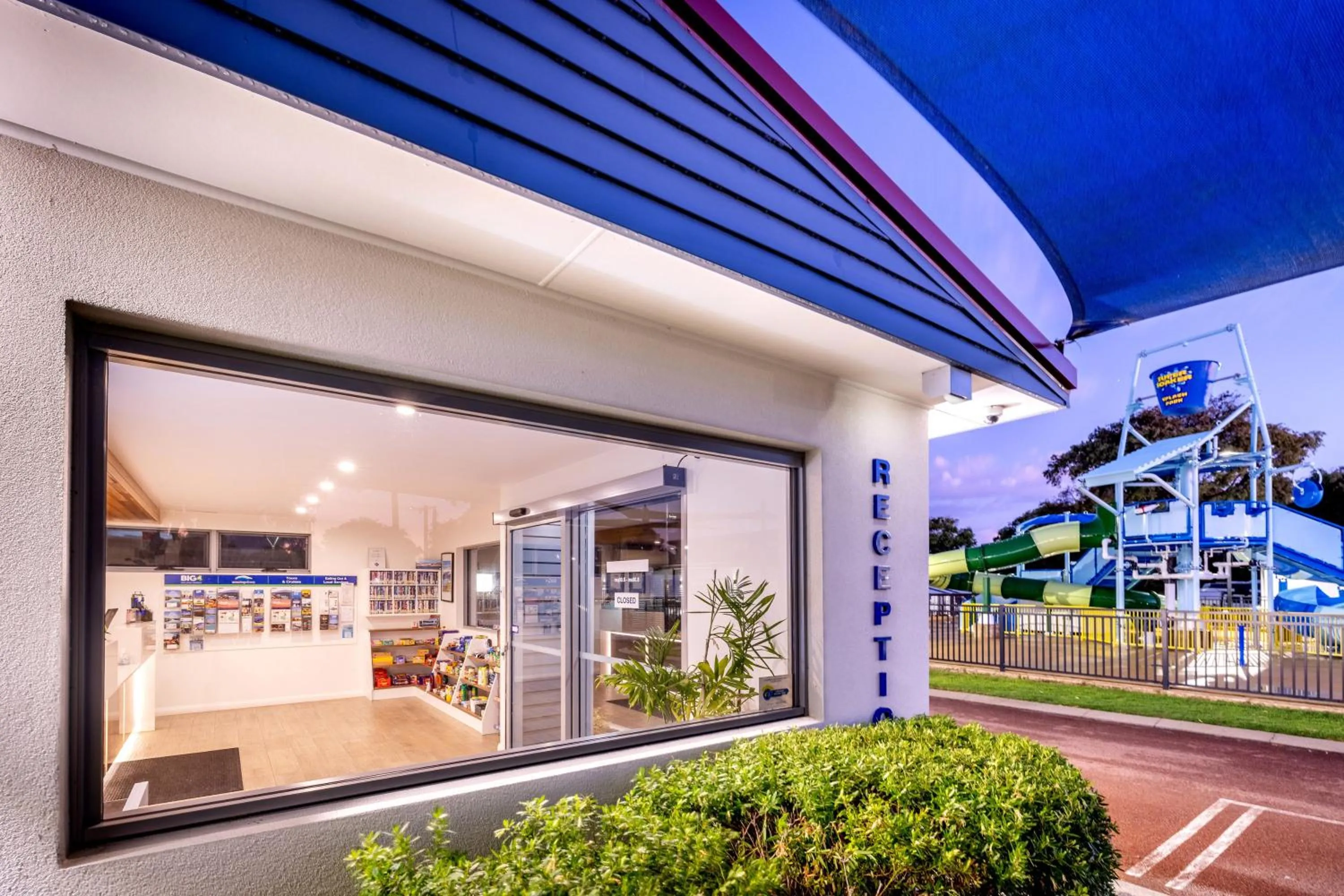 Property building in BIG4 Emu Beach Holiday Park