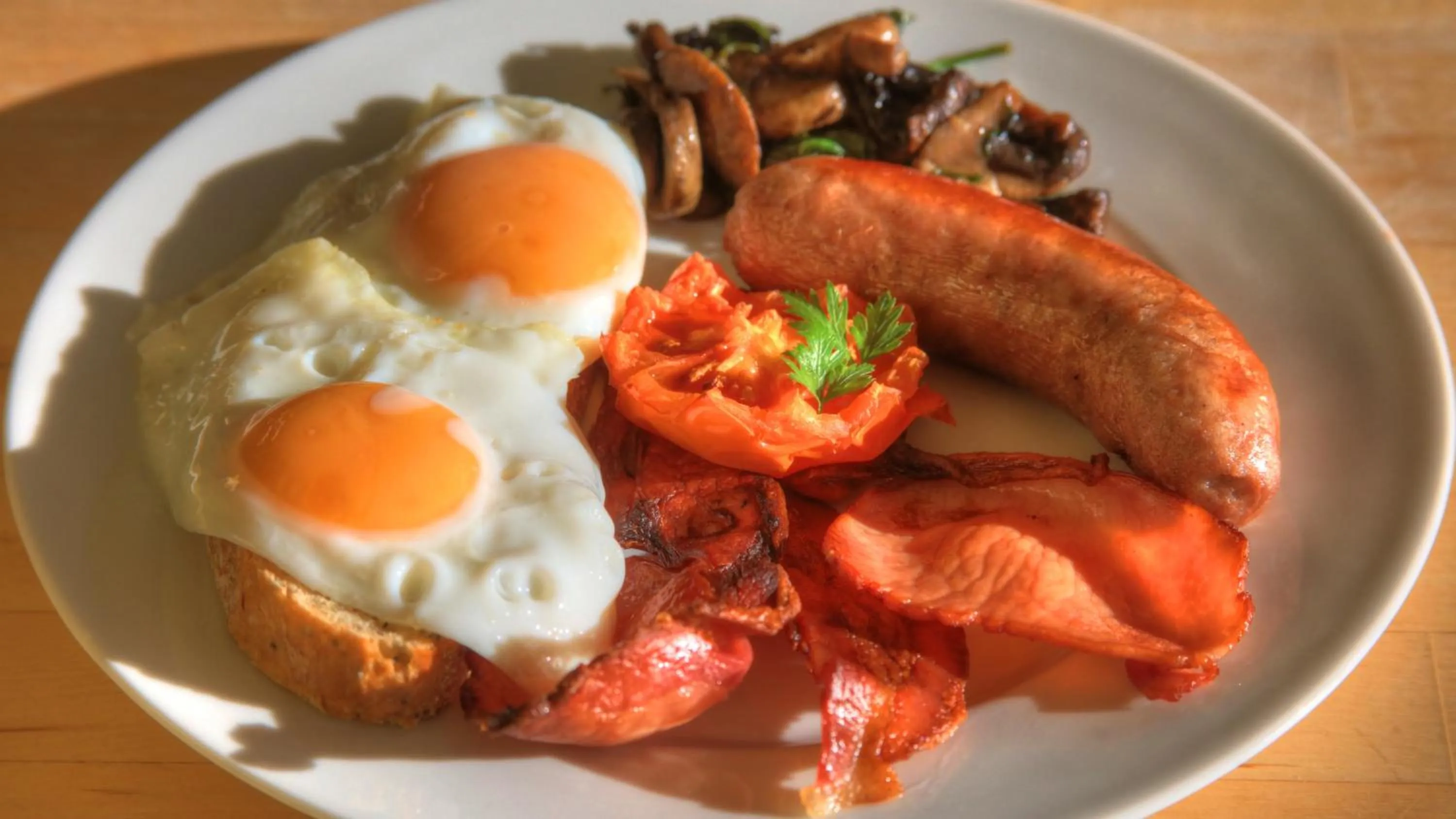 English/Irish breakfast in Ashdowns of Dover