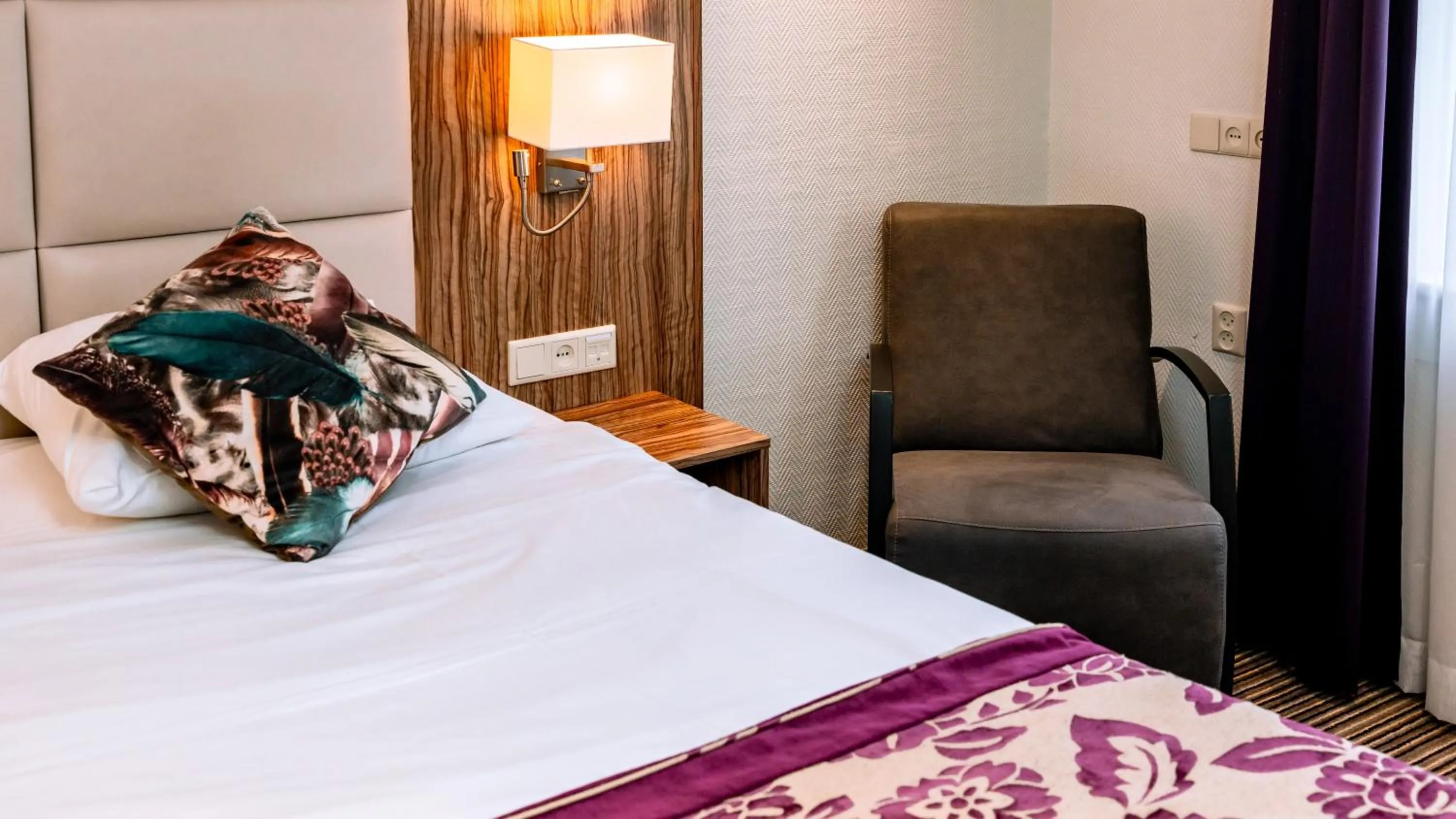 Bed in Hotel Middelburg