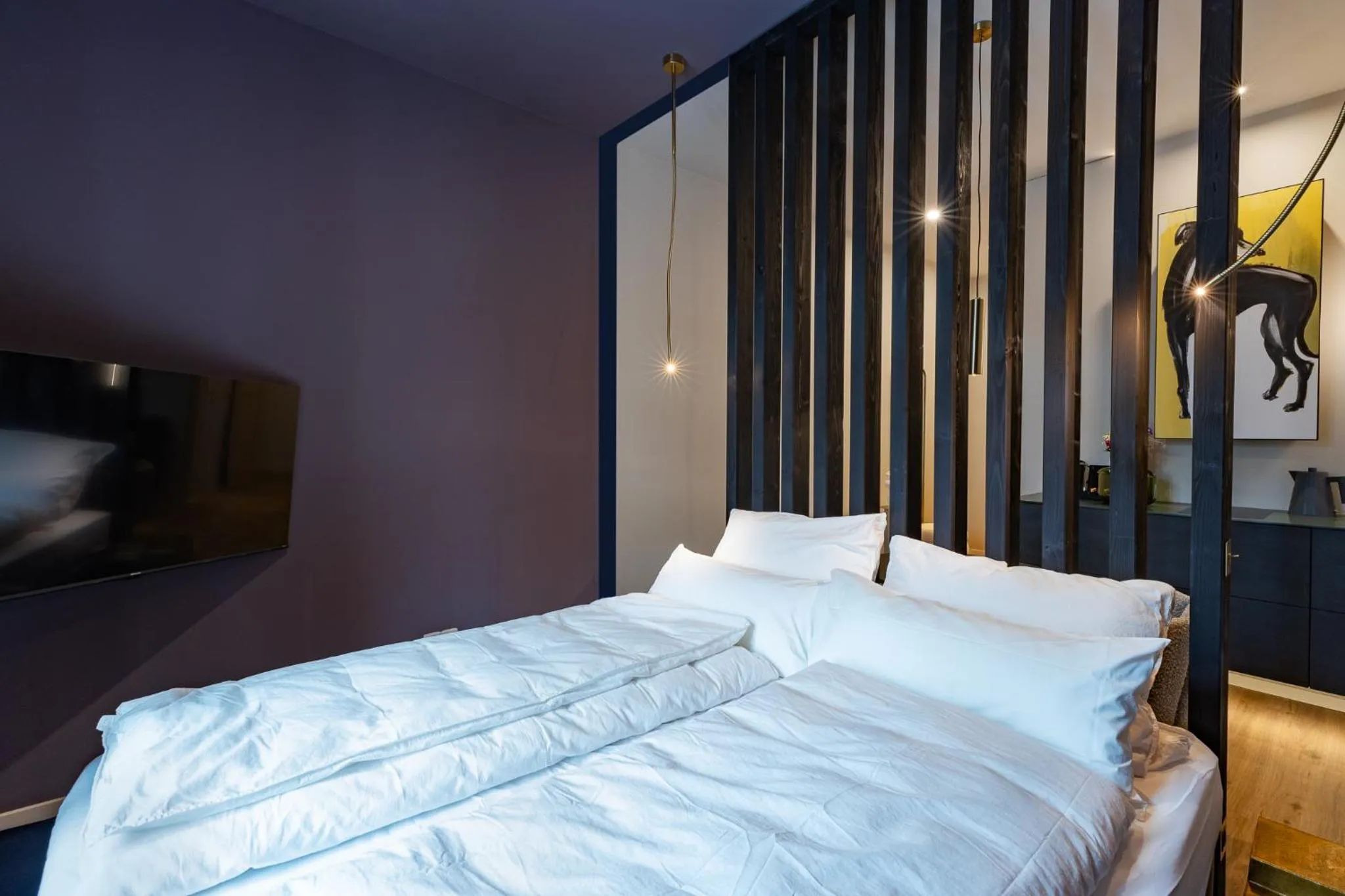 Bedroom, Bed in kalm stay - a design Aparthotel