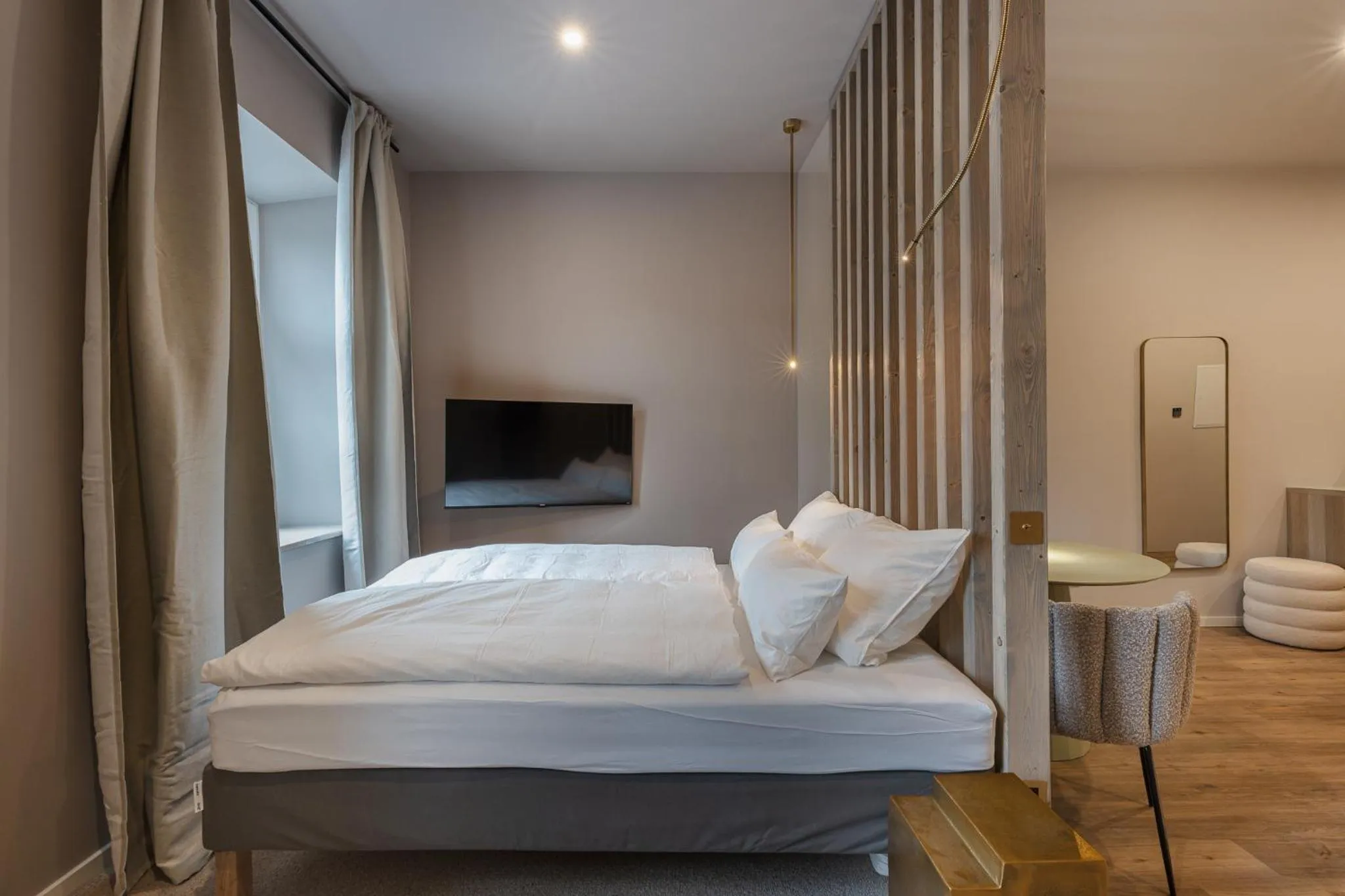 Bedroom, Bed in kalm stay - a design Aparthotel