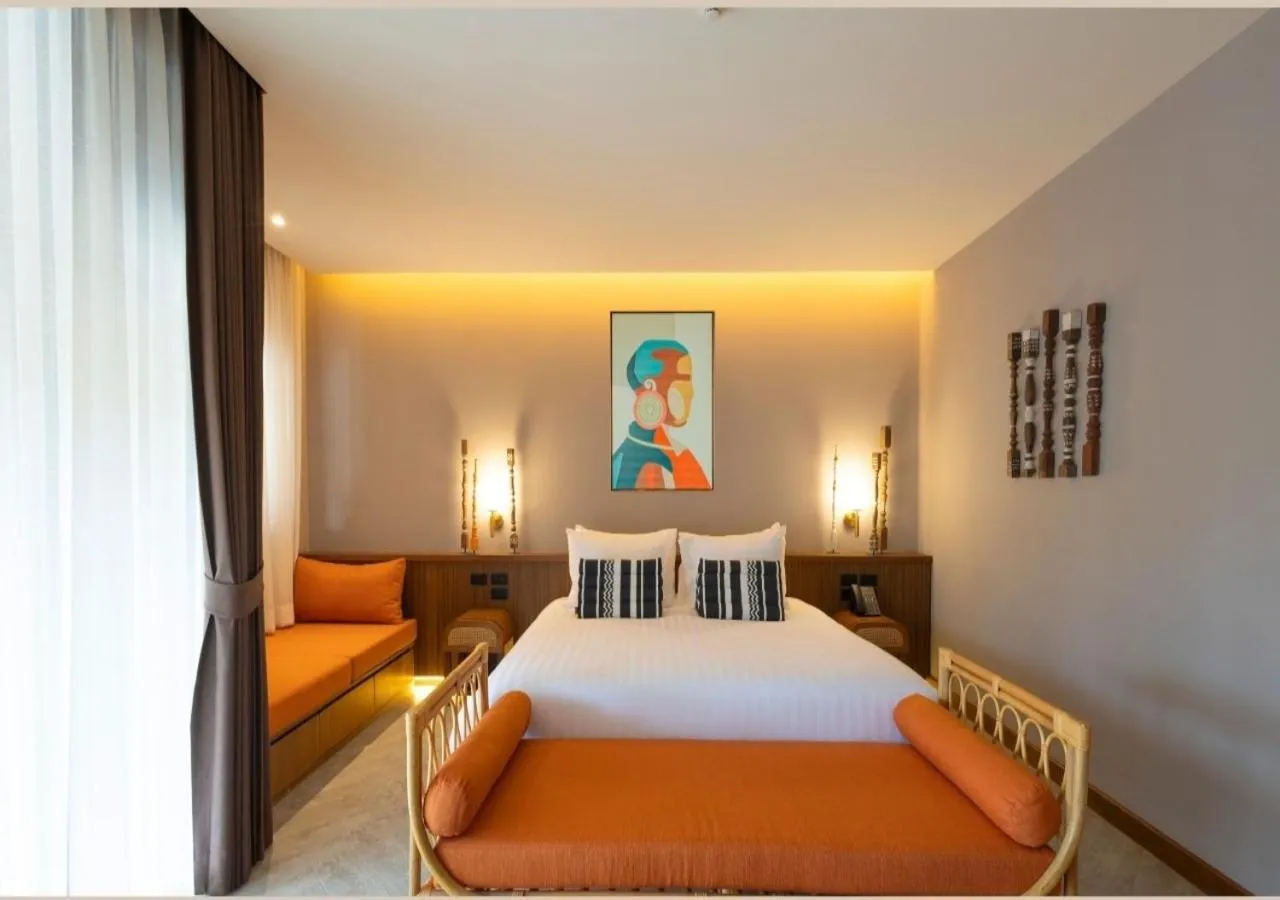 Bed in 79 Beach Club and Resort Samui