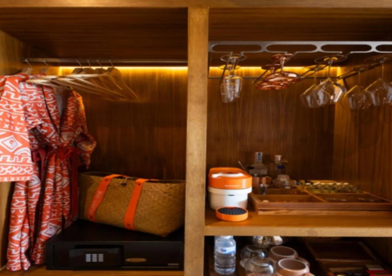 wardrobe in 79 Beach Club and Resort Samui